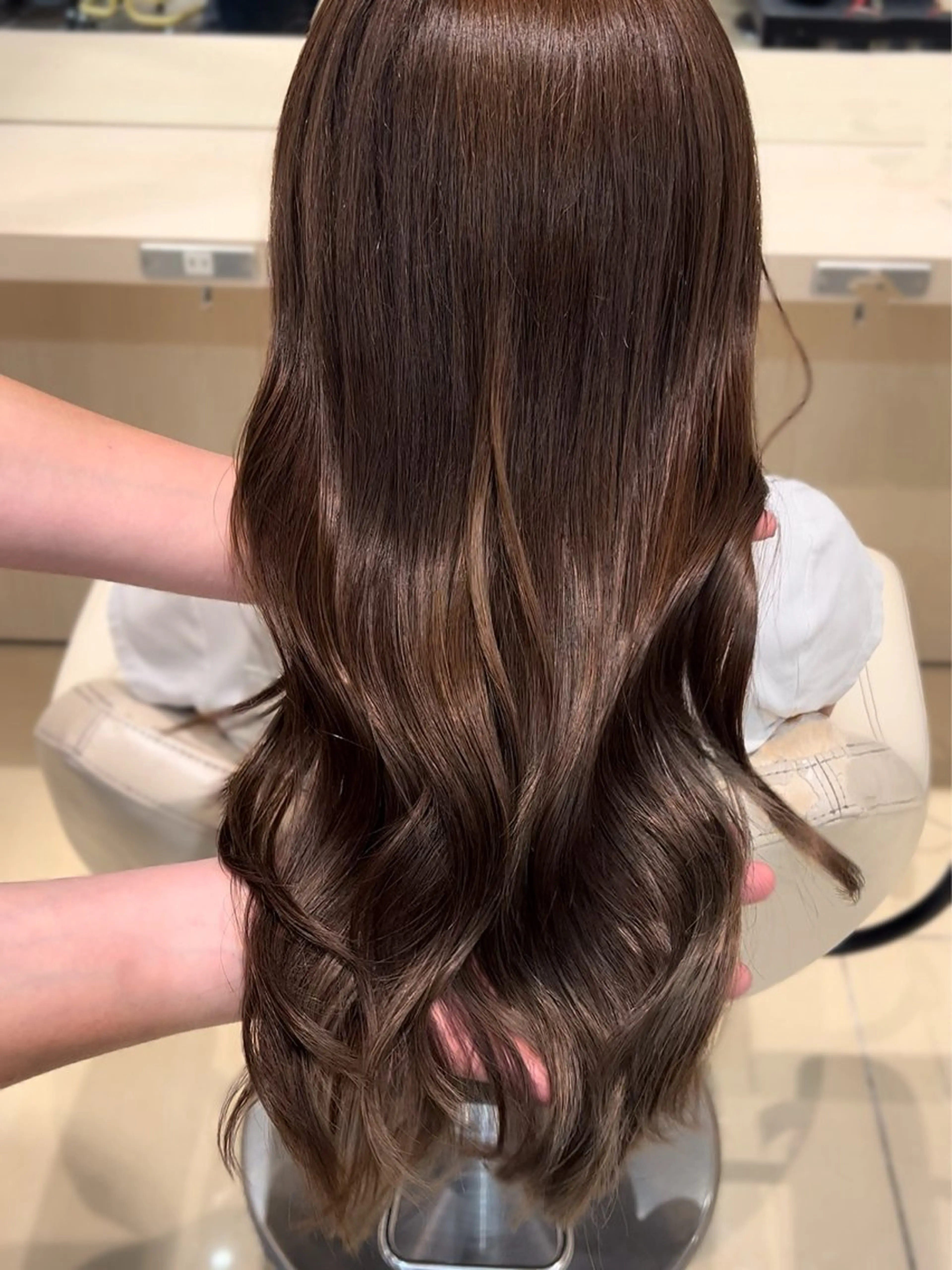 ロング カラー ヘアカラー タムラミホナ💫 カラーモデル募集中のヘアスタイル