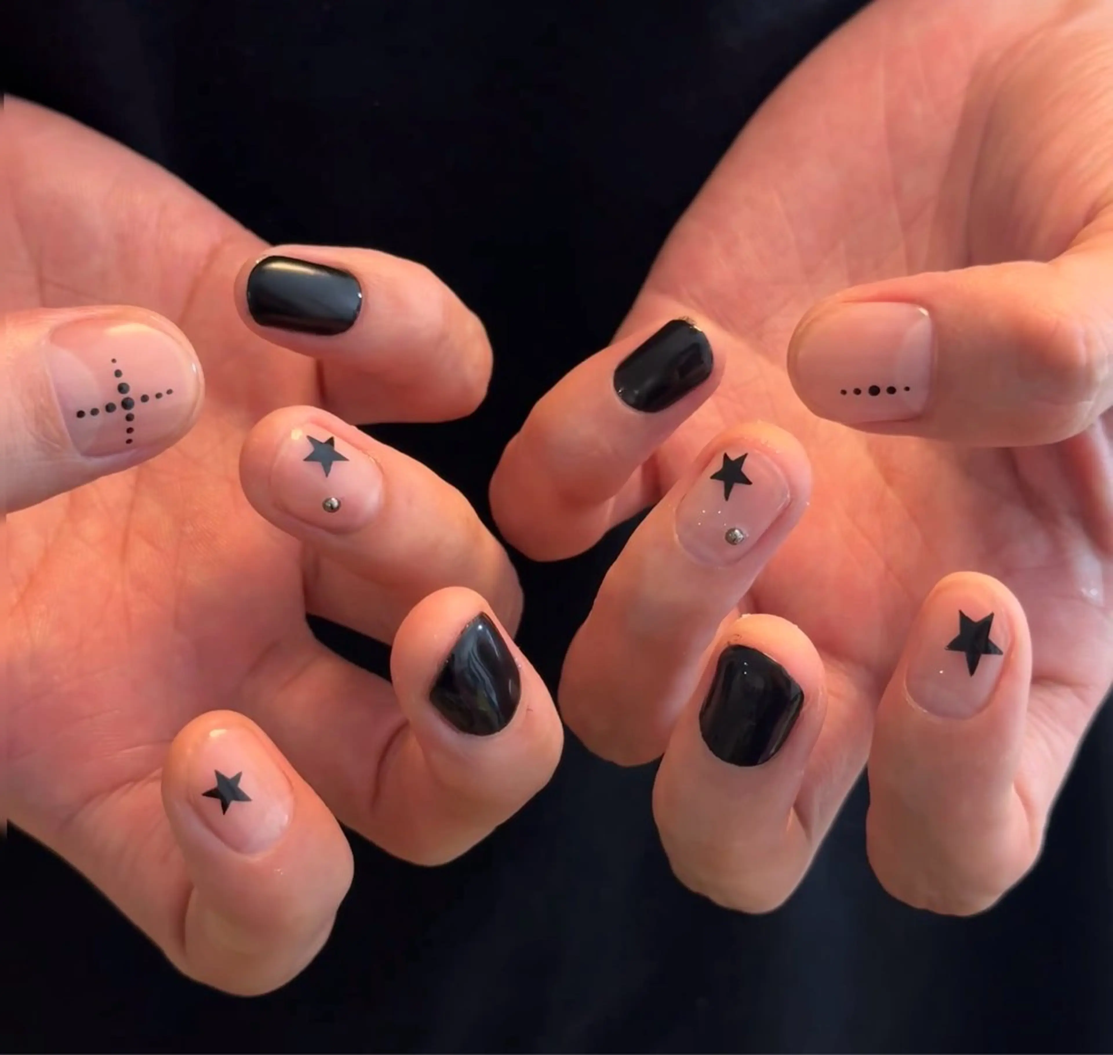 【オフあり]　【メンズネイル]　　　《500色から選べるワンカラー/マグネット／フラッシュ》の写真