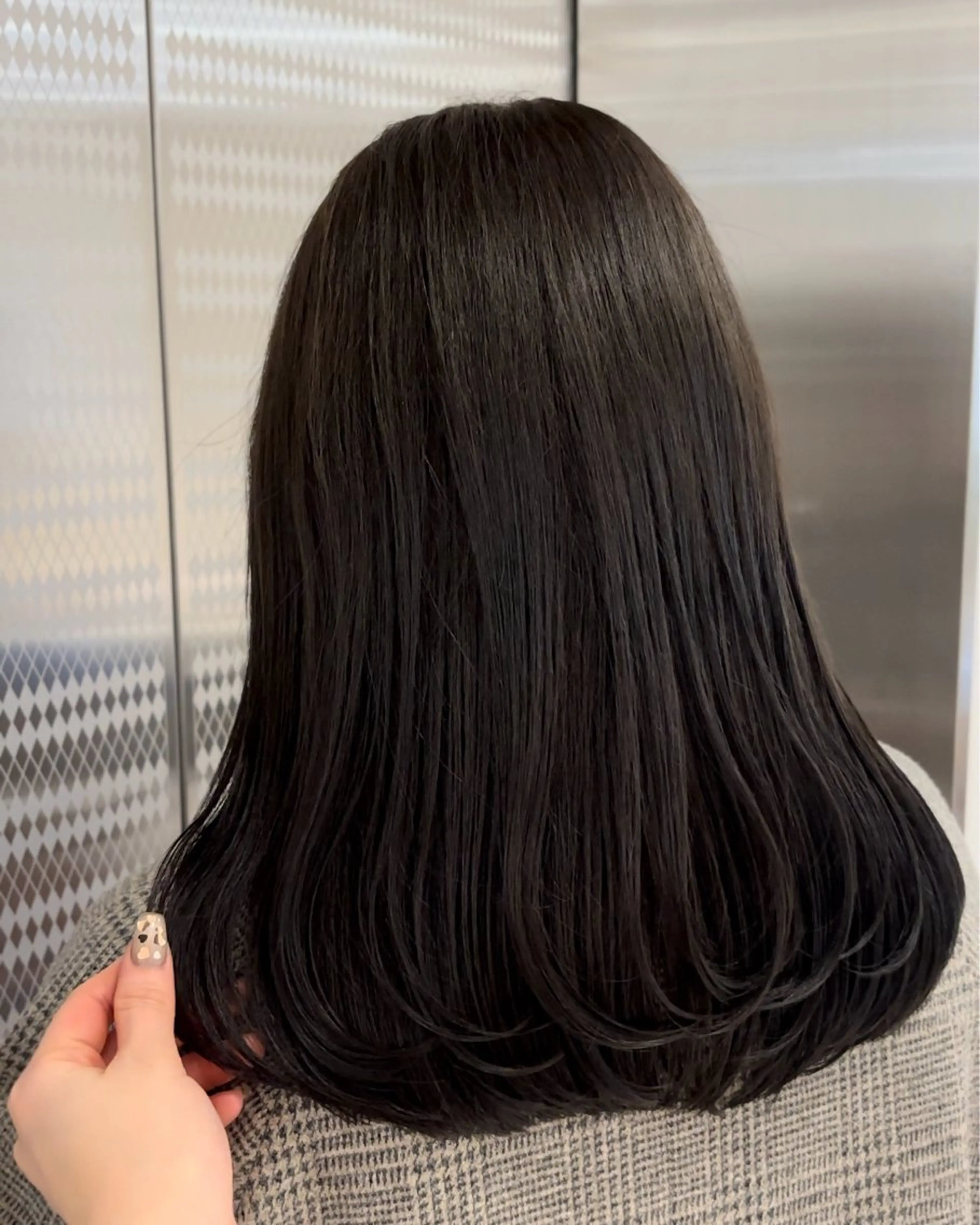 ミディアム カラー 透明感カラー カット ヘアカラー トリートメント CHAINON×FeM#所属・名駅/sHiHo/透 明感カラー✨🎀/のヘアスタイル