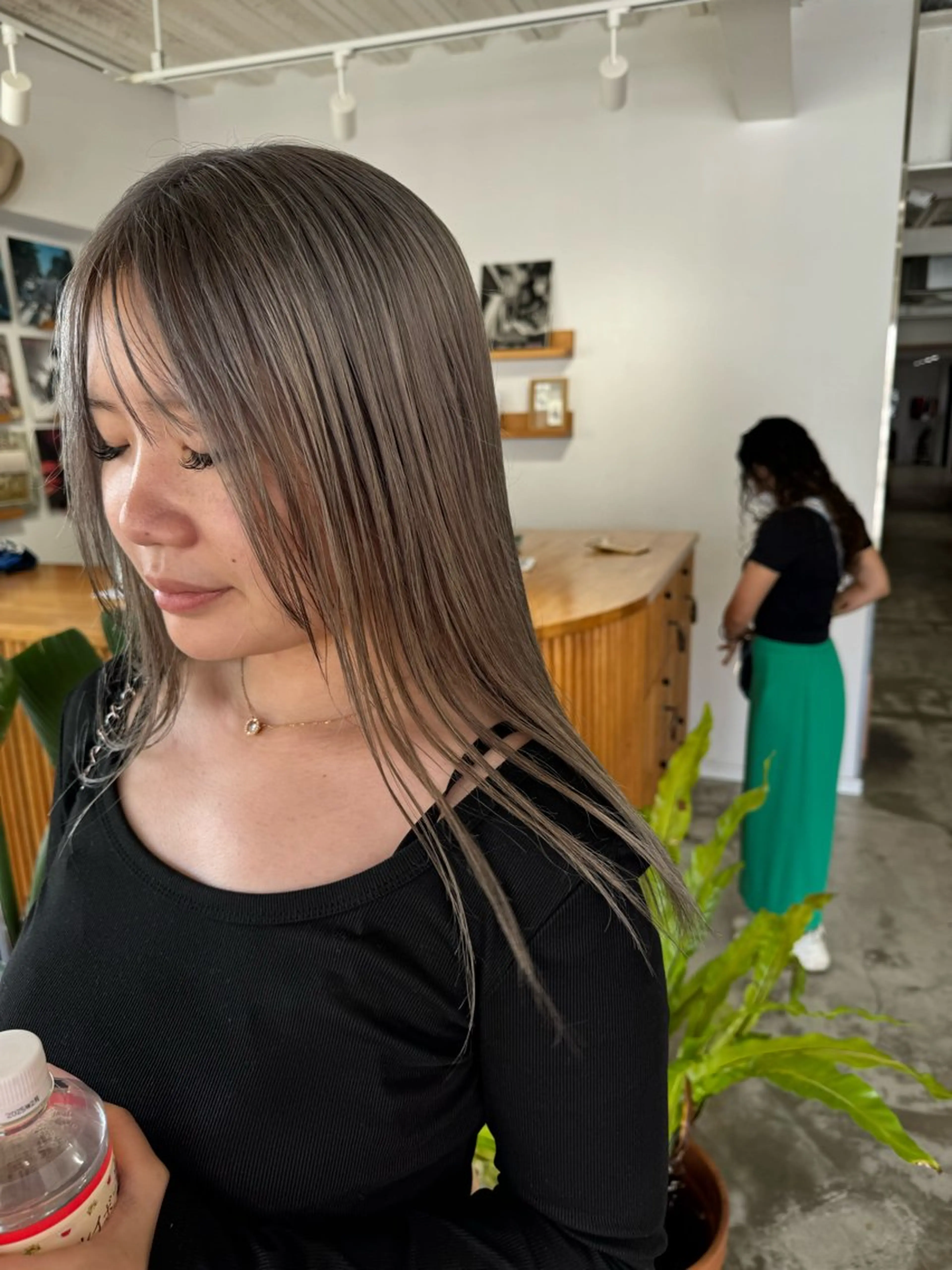 ロング KOU×北谷× BY MY SIDEのヘアスタイル