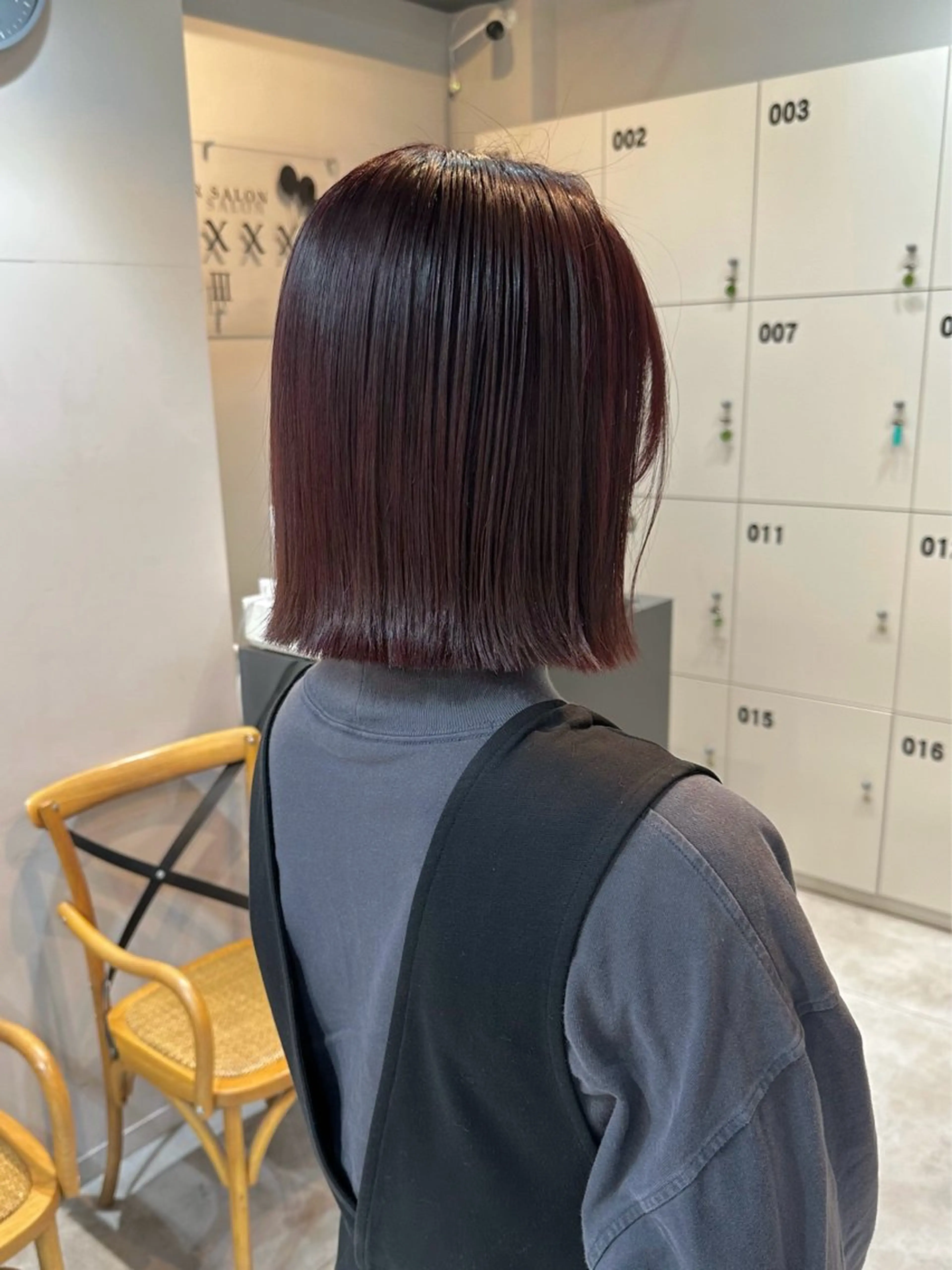 ショート カット ヘアカラー トリートメント 透明感カラー/ボブ /佐藤伶のヘアスタイル