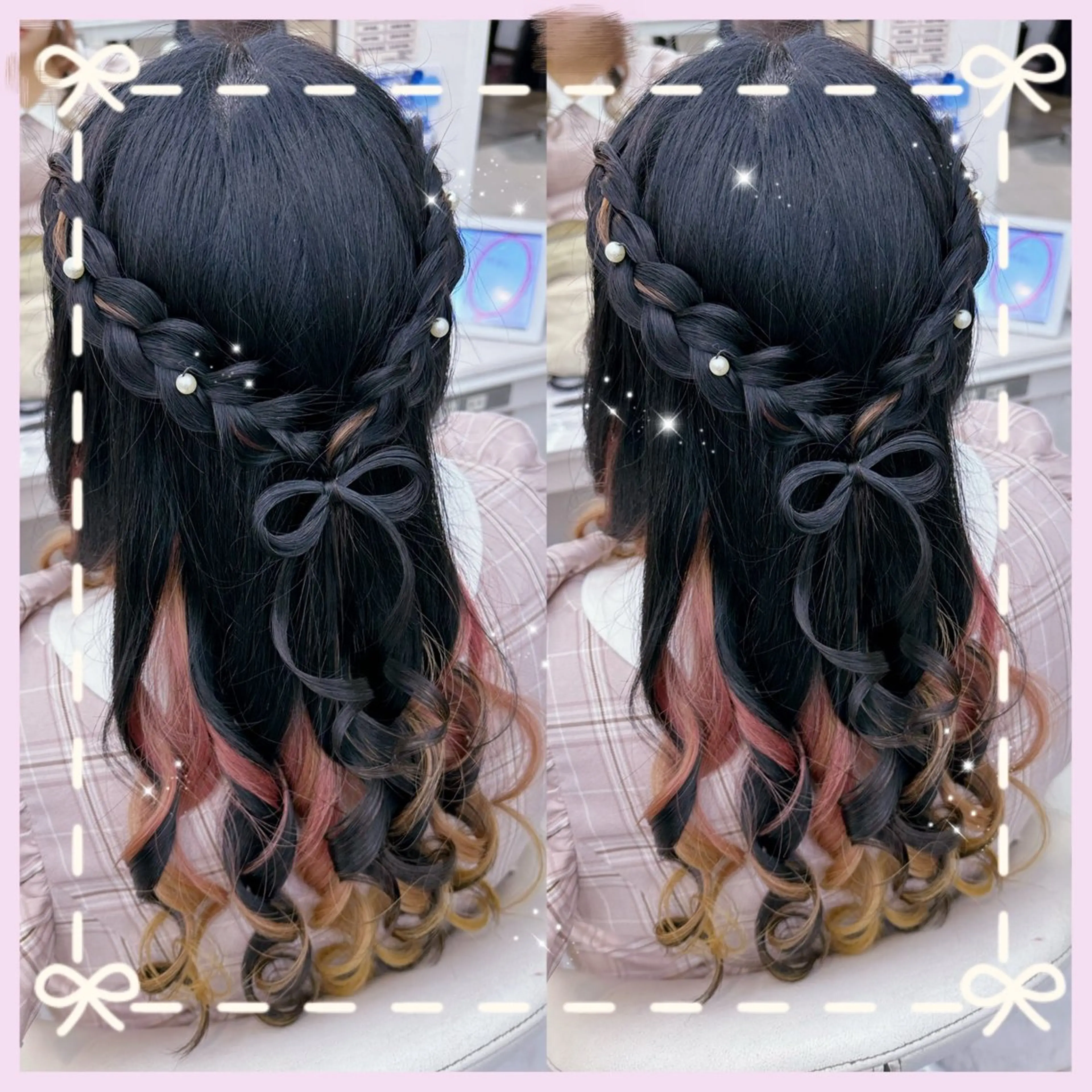 ロング ヘアアレンジ ヘアセット エクステ♡ヘアメ 内村麻衣のヘアスタイル