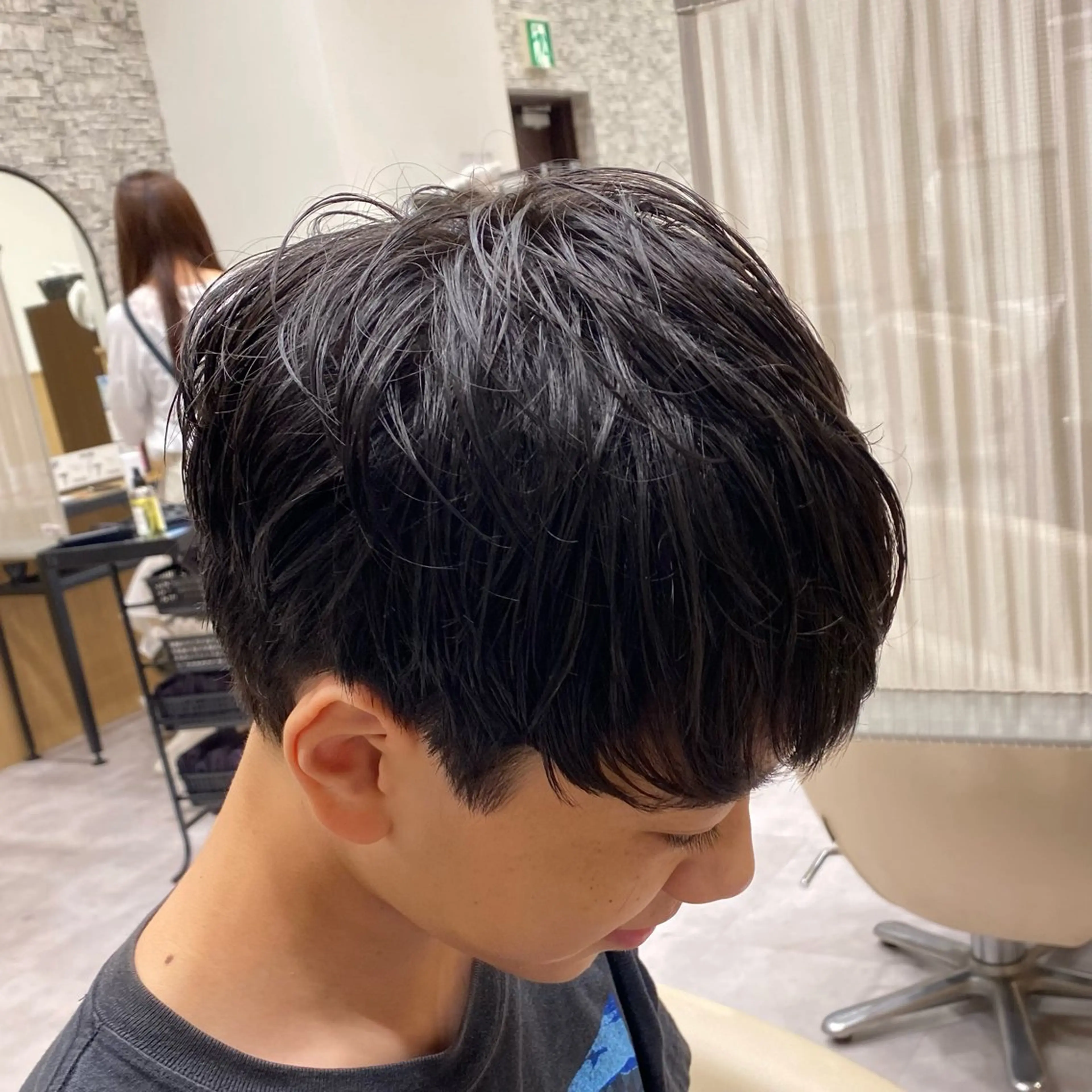 ショート メンズ UNIX所属・村上翼/ハンサム ショート/パーマのヘアスタイル