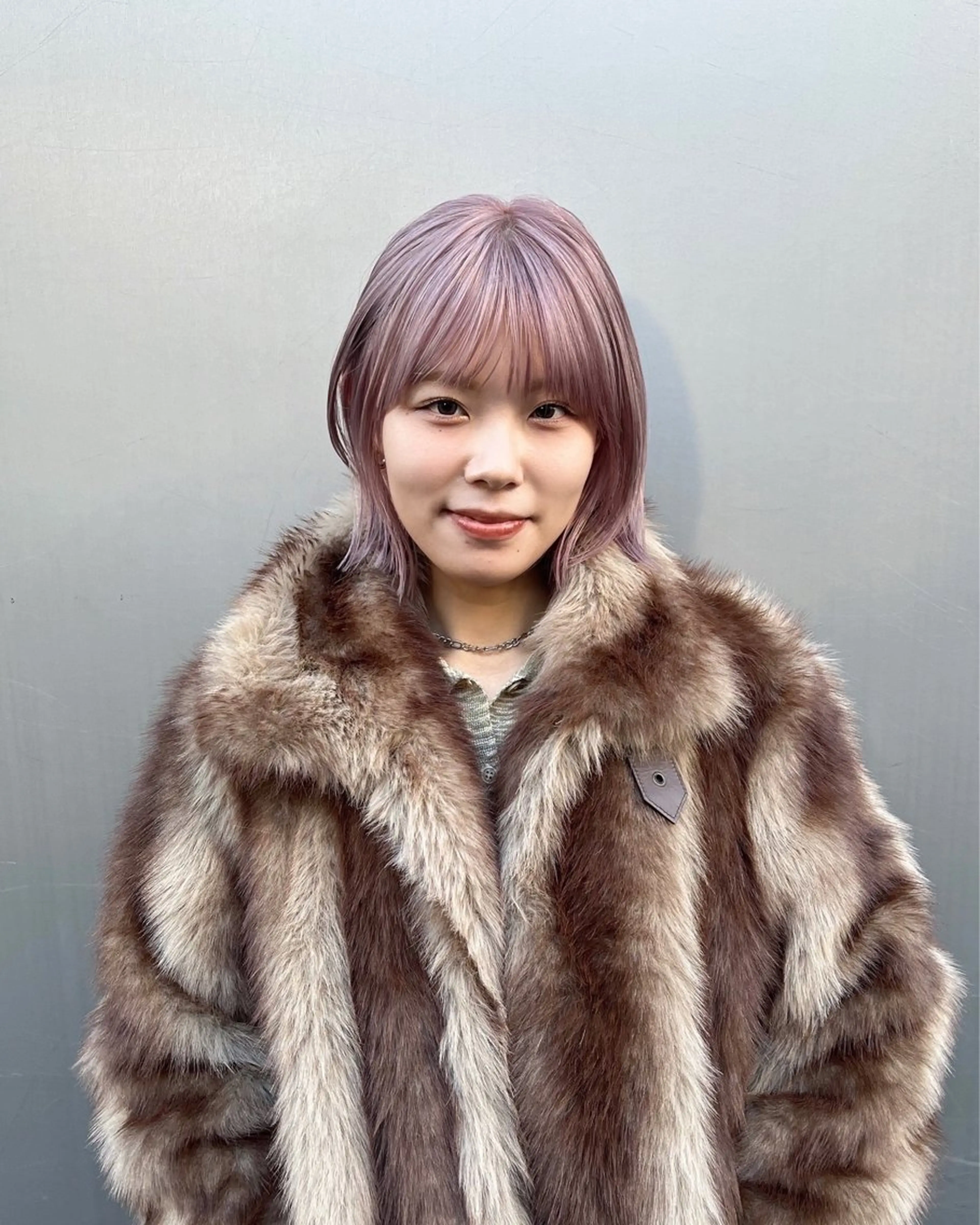 ミディアム カラー 抜け感ハイトーン / ケアブリーチ/ユウキのヘアスタイル