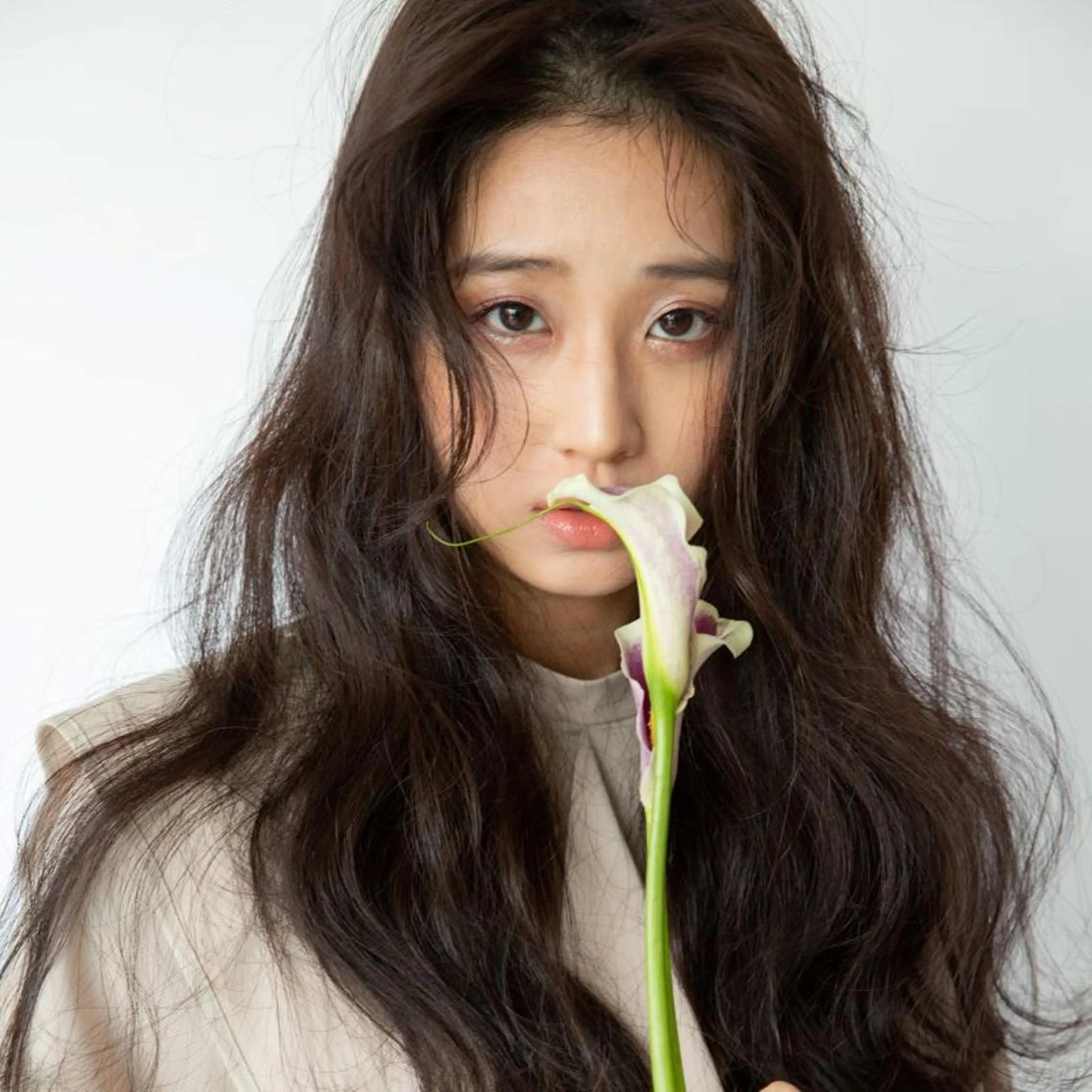 ロング パーマ カラー Ash 武蔵小杉店のヘアスタイル