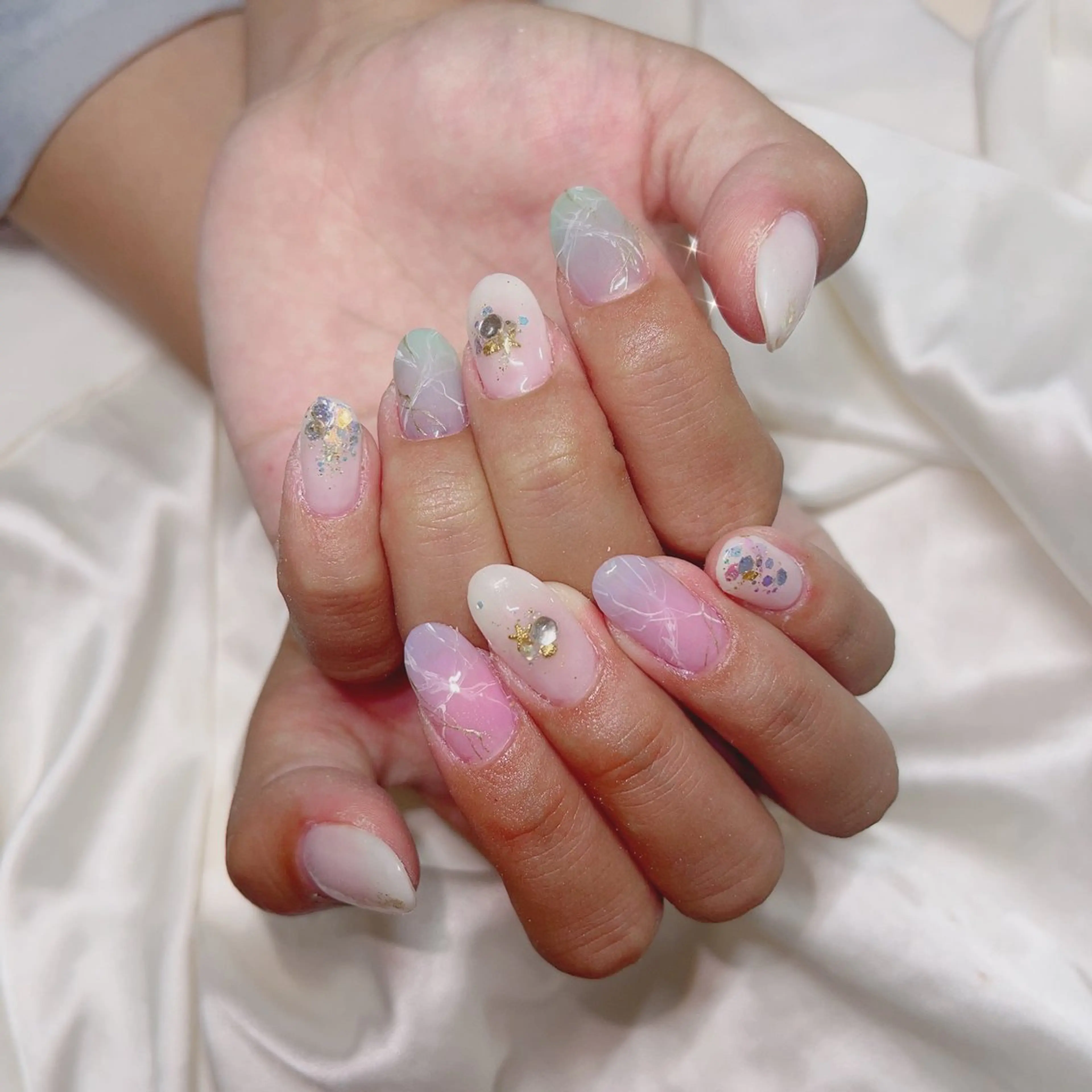 ネイル 🌖す い🌒のネイルデザイン