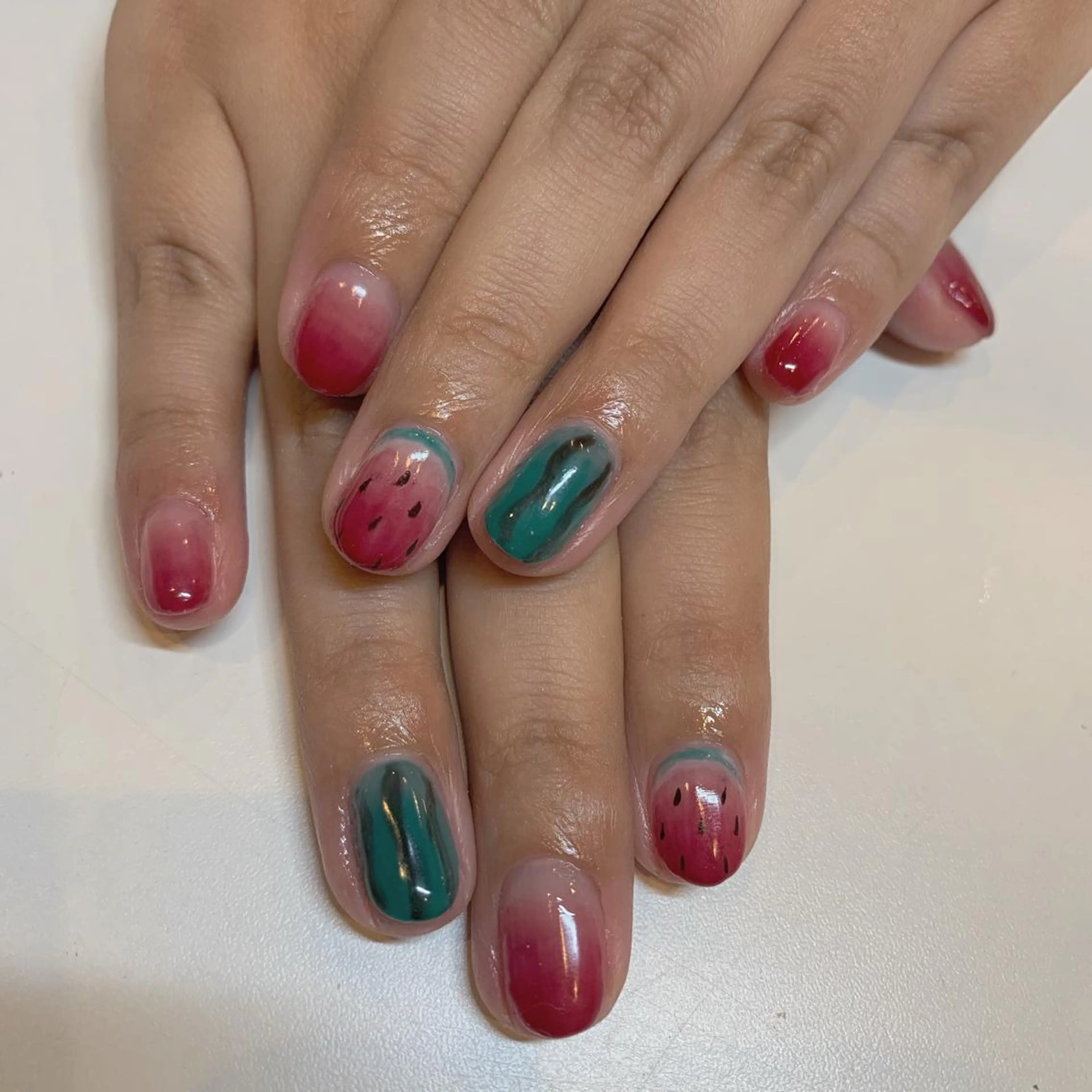 ネイル ヤマダ サクラのヘアスタイル