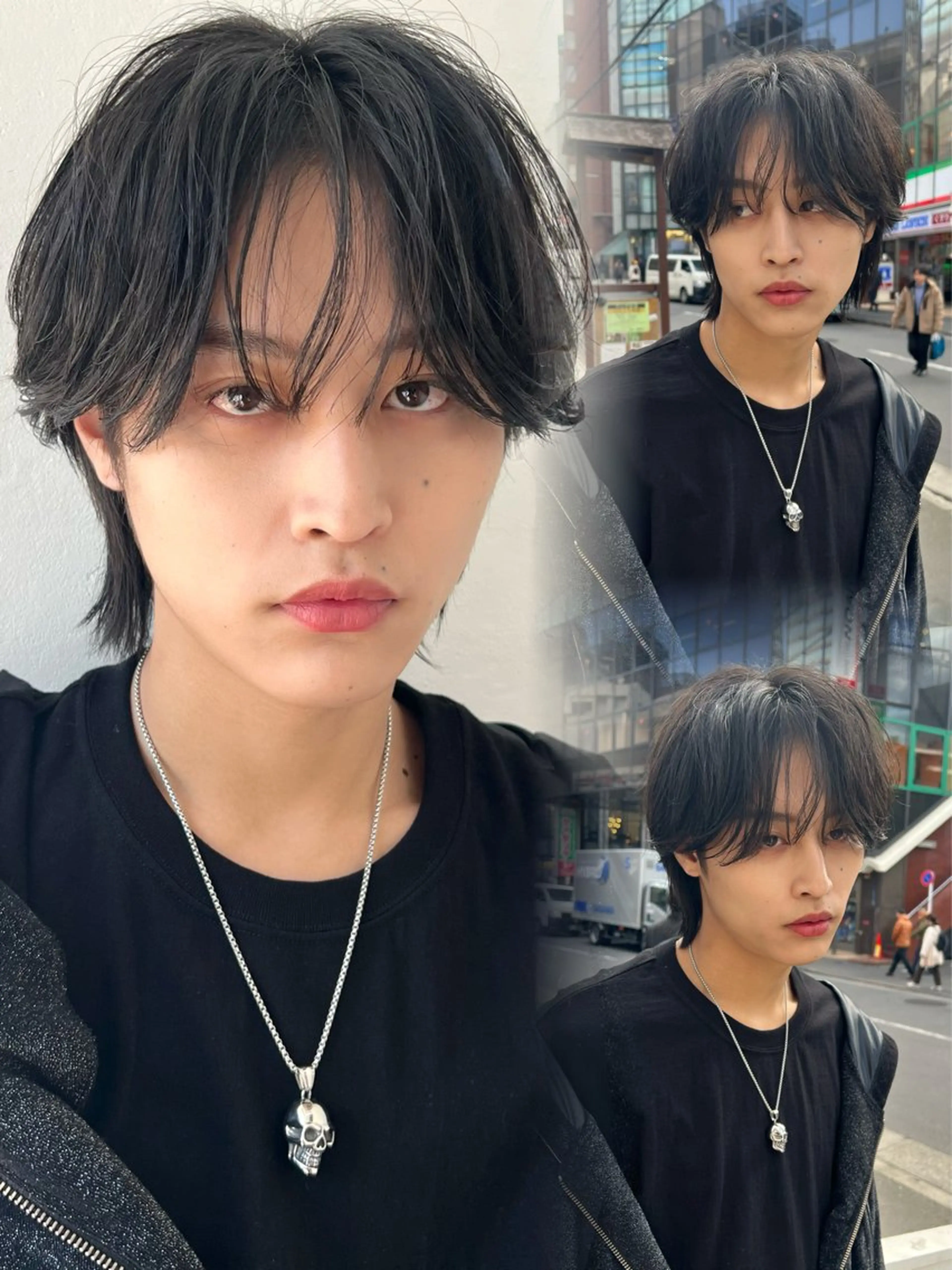 メンズ 毛流れフェザー スタイル🔹竹内凌のヘアスタイル