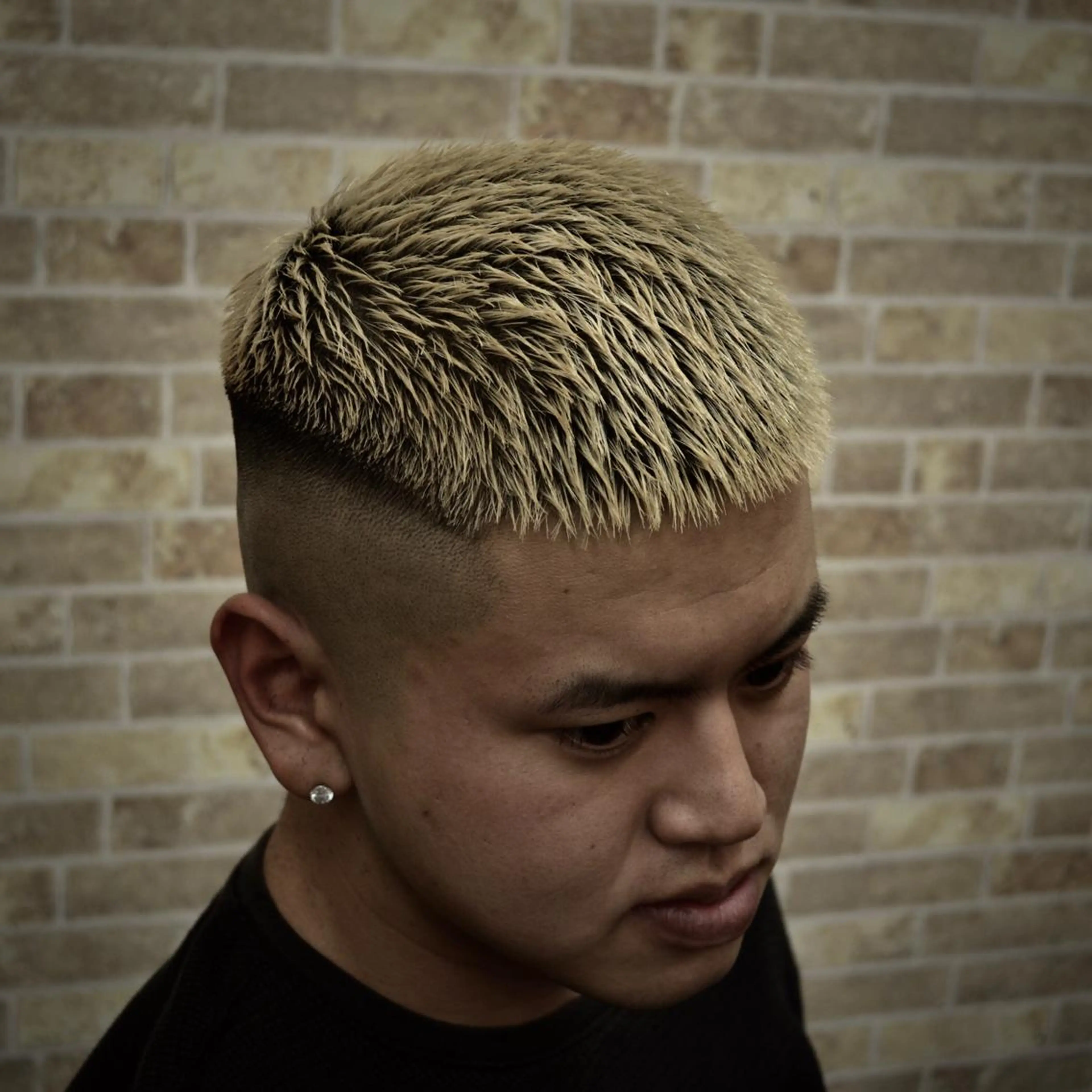 ショート メンズ フェードカット スキンフェード カット 高野浩平/フェード ツイストスパイラルのヘアスタイル