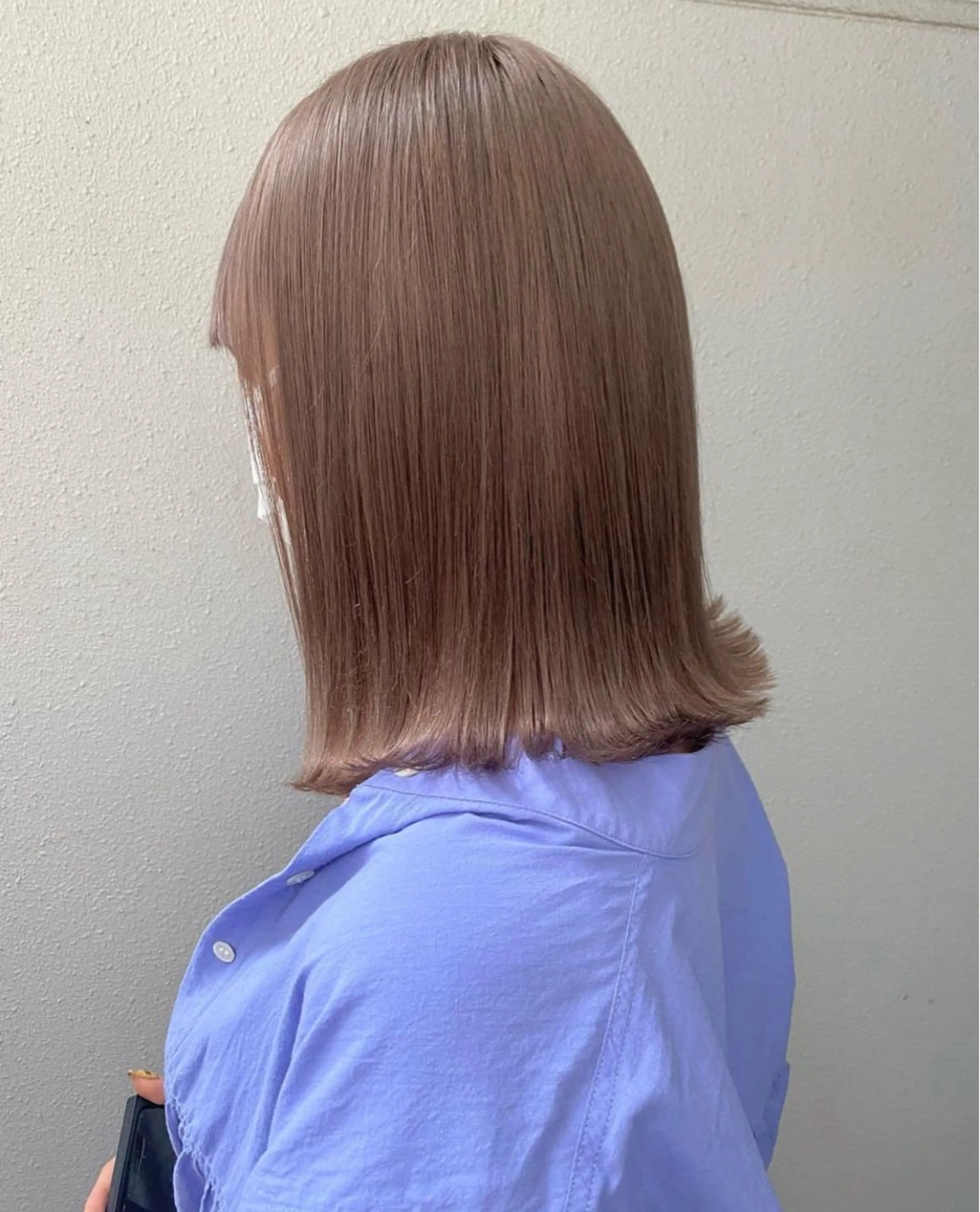 ミディアム ヘアカラー ブレンバイドット所属・ニュアンスカラー/ 🫧レミ(坊主)のヘアスタイル