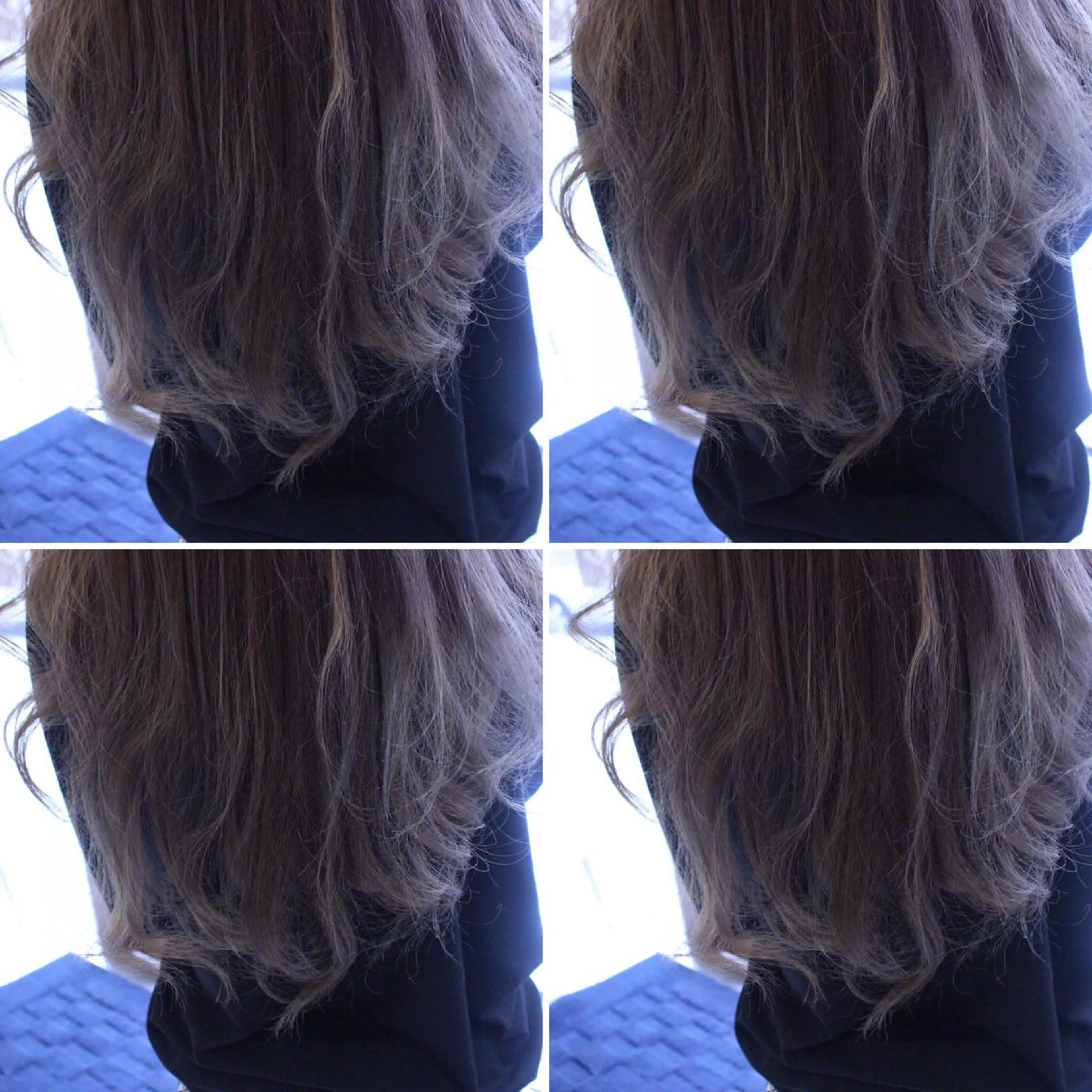 ロング カラー ハイライトカラー ハイライト 松本 美香のヘアスタイル