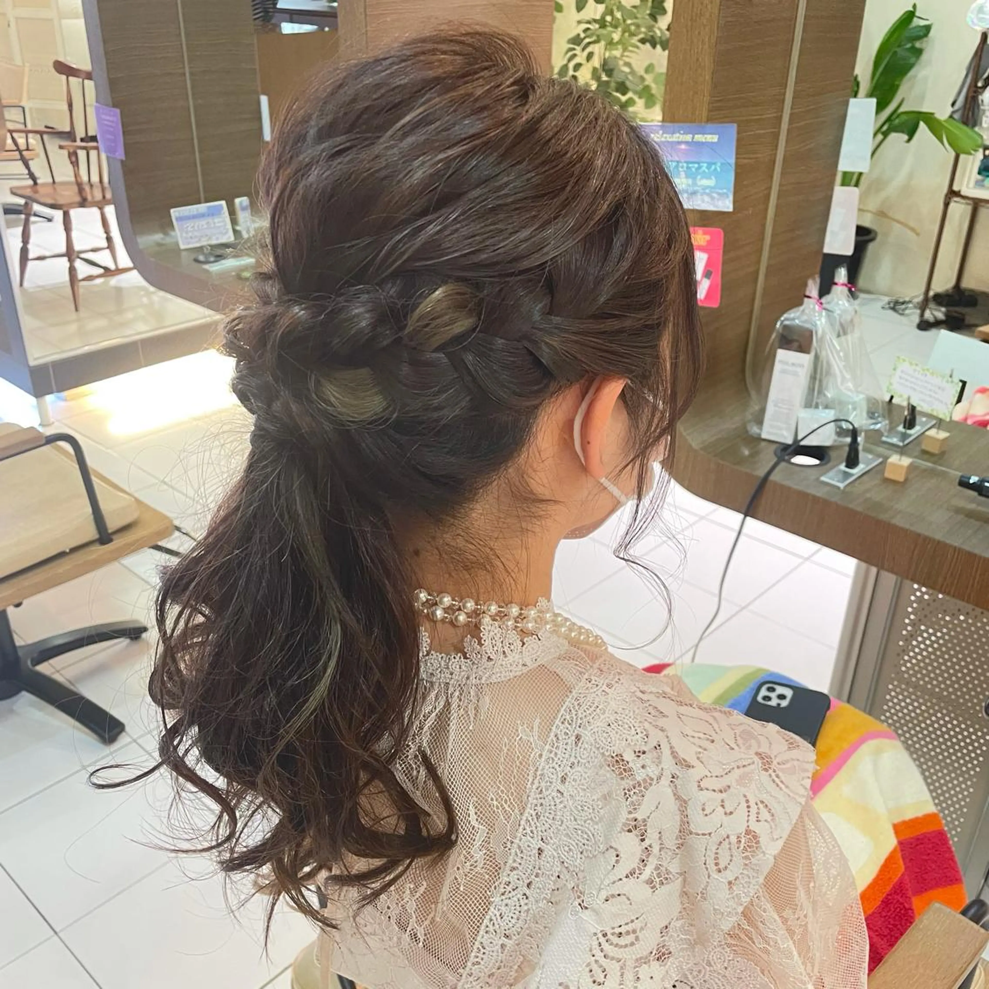 セミロング 透明感カラー/ 寺田千雅子のヘアスタイル