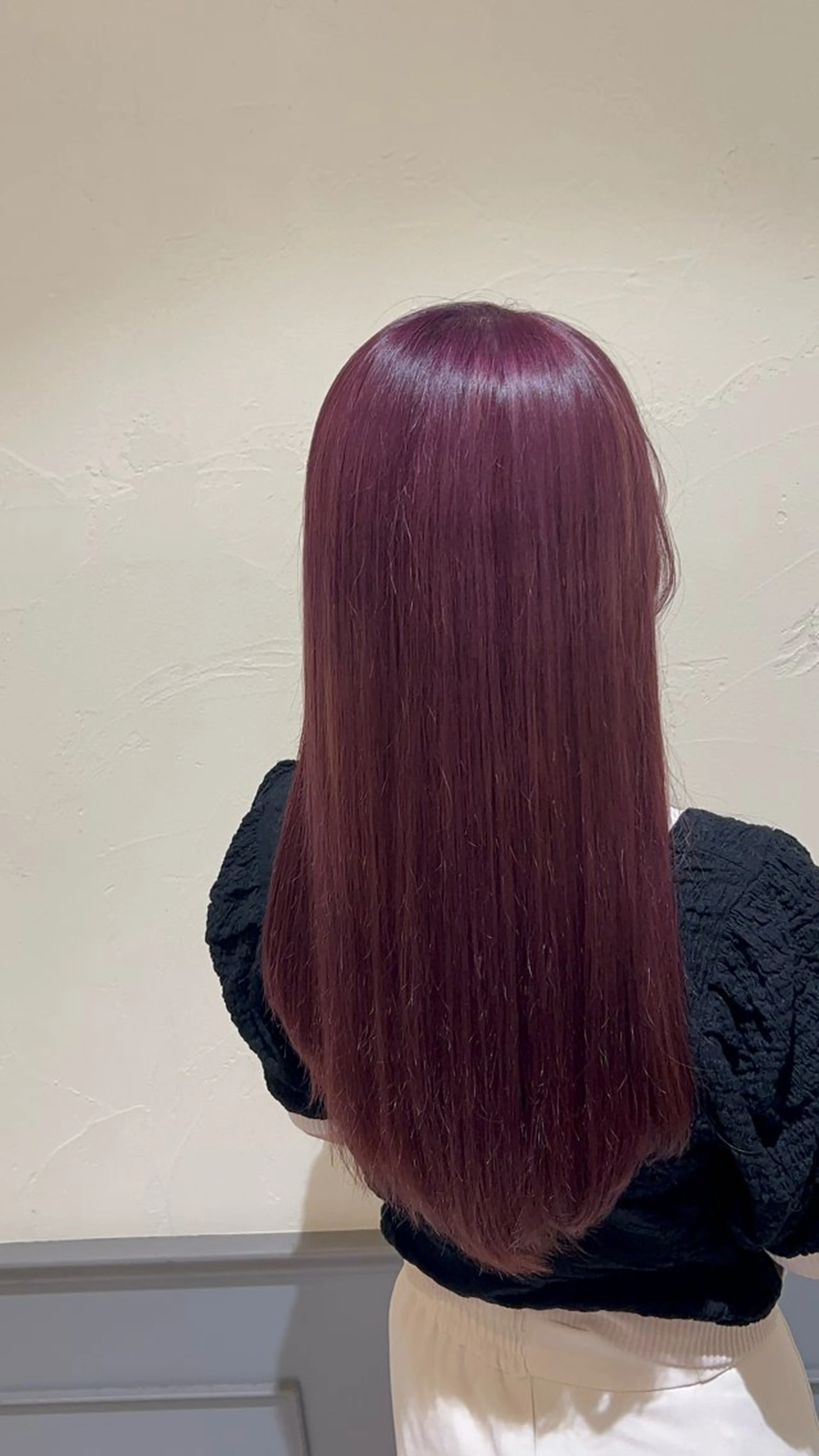 カラー ピンクカラー バイオレットカラー ヘアカラー トリートメント みか ✩⡱のヘアスタイル