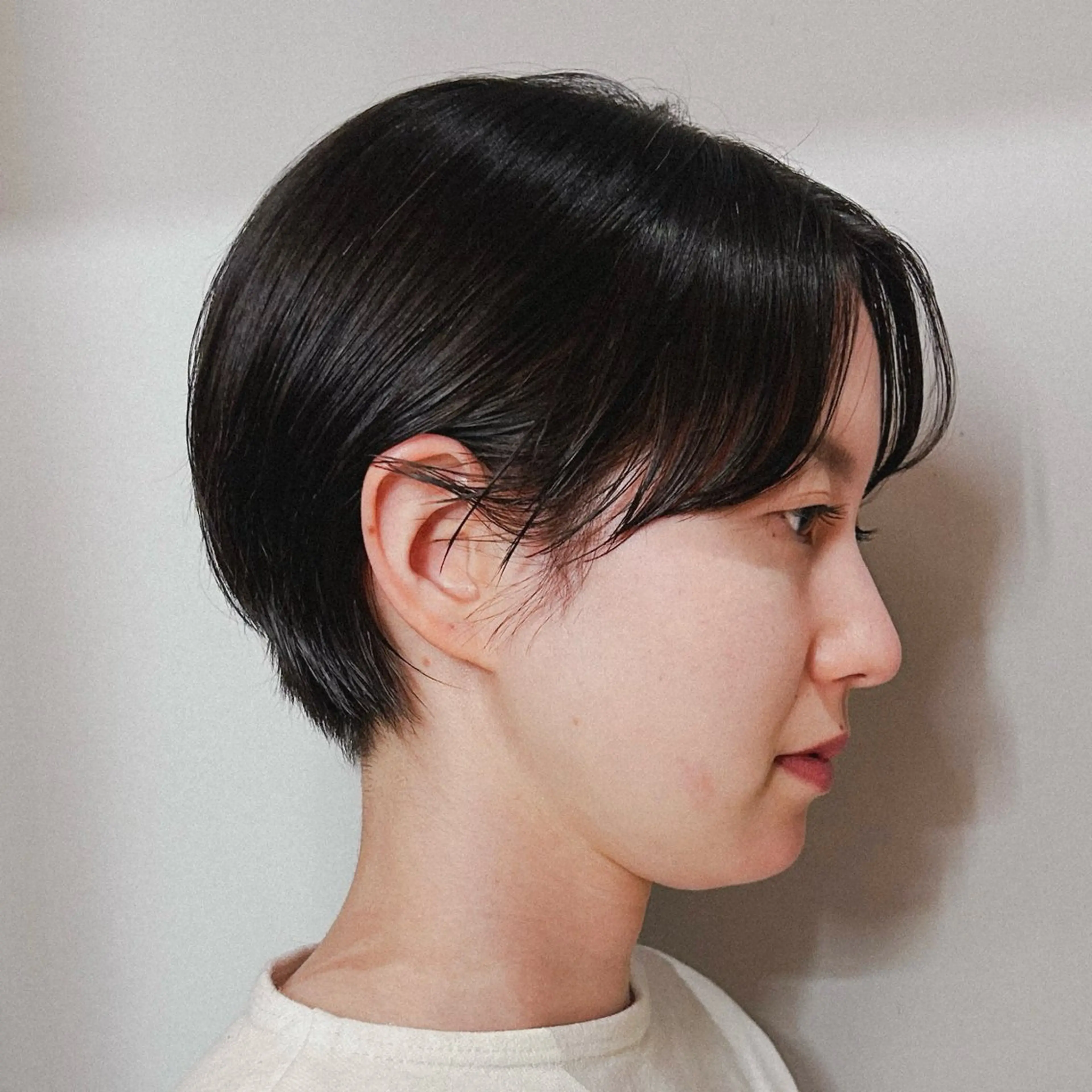 ショート ショートレイヤー 丸みショート レイヤーカット ショートヘア 🌿ボブ パーマ高橋啓太🌿のヘアスタイル