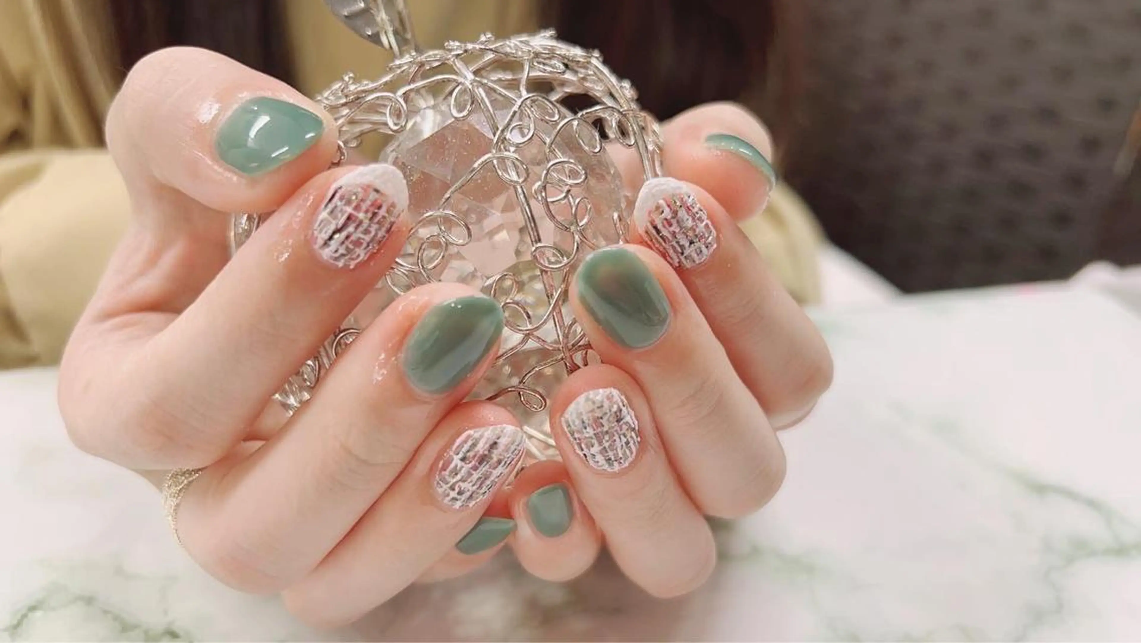 ネイル ツイードネイル Maki modepopのその他イメージ