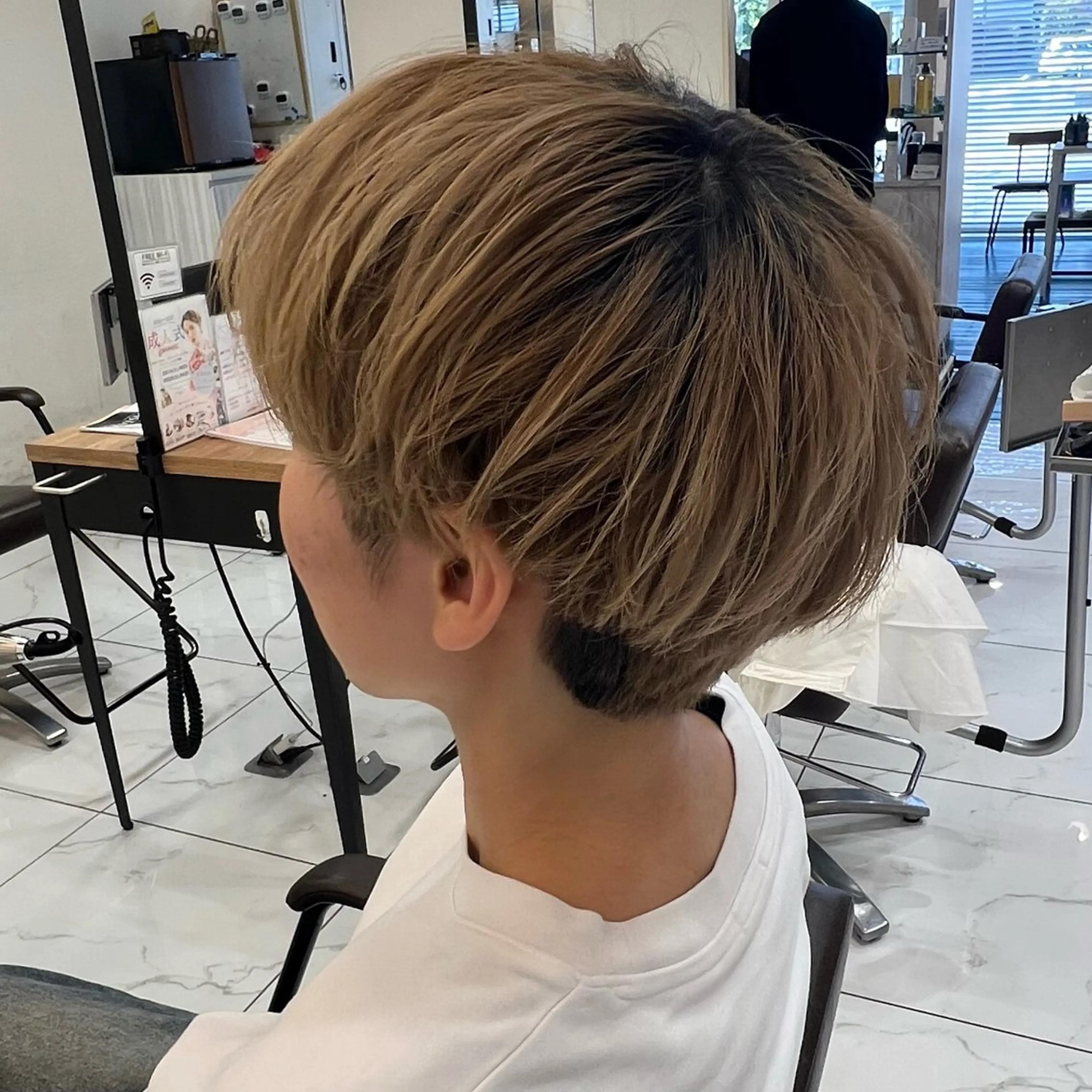 ショート トリートメント ヘッドスパ 【GRANDEUR】 北川 愛果のヘアスタイル