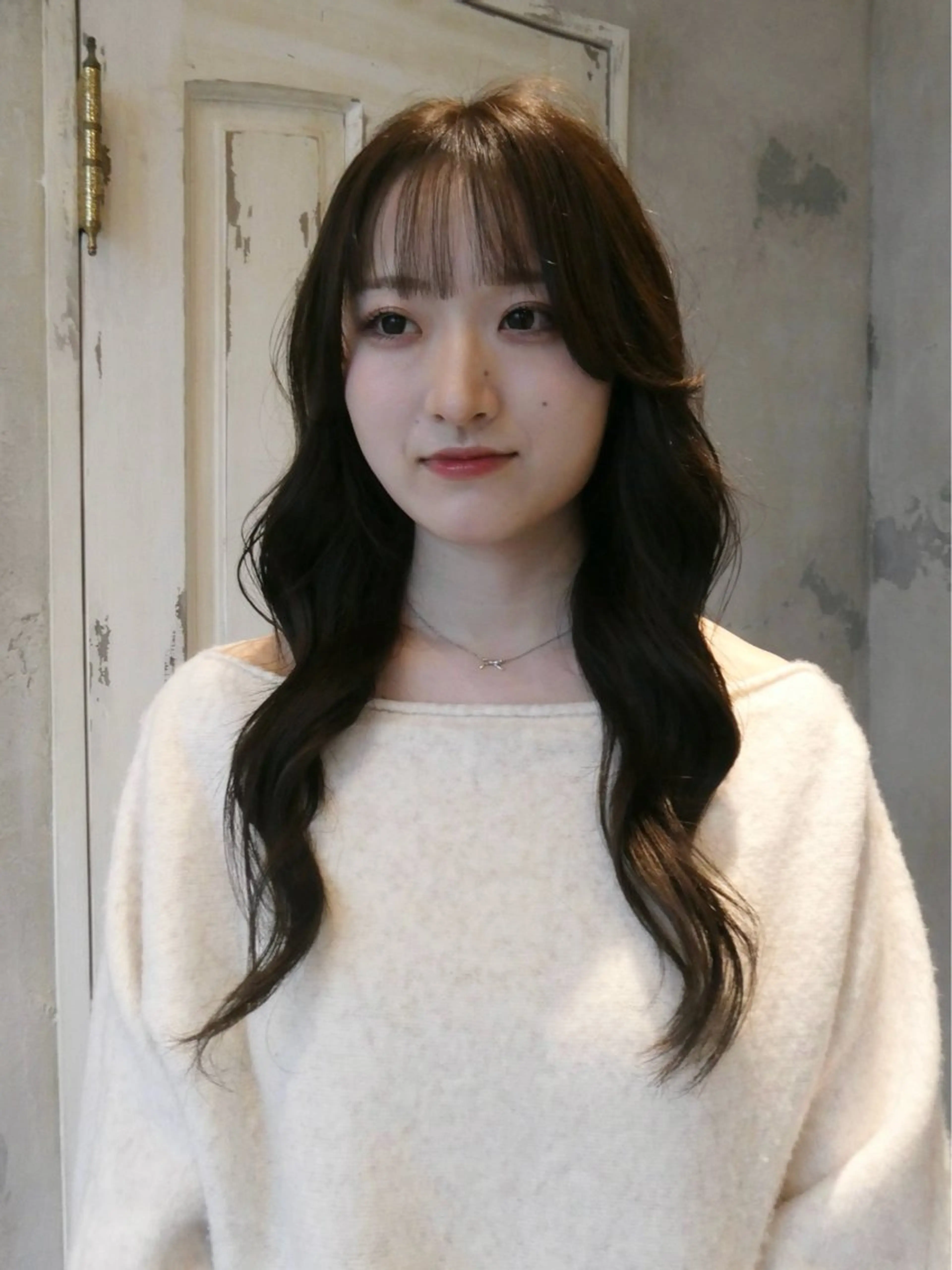 ロング カラー ヘアカラー 笹原 叶のヘアスタイル