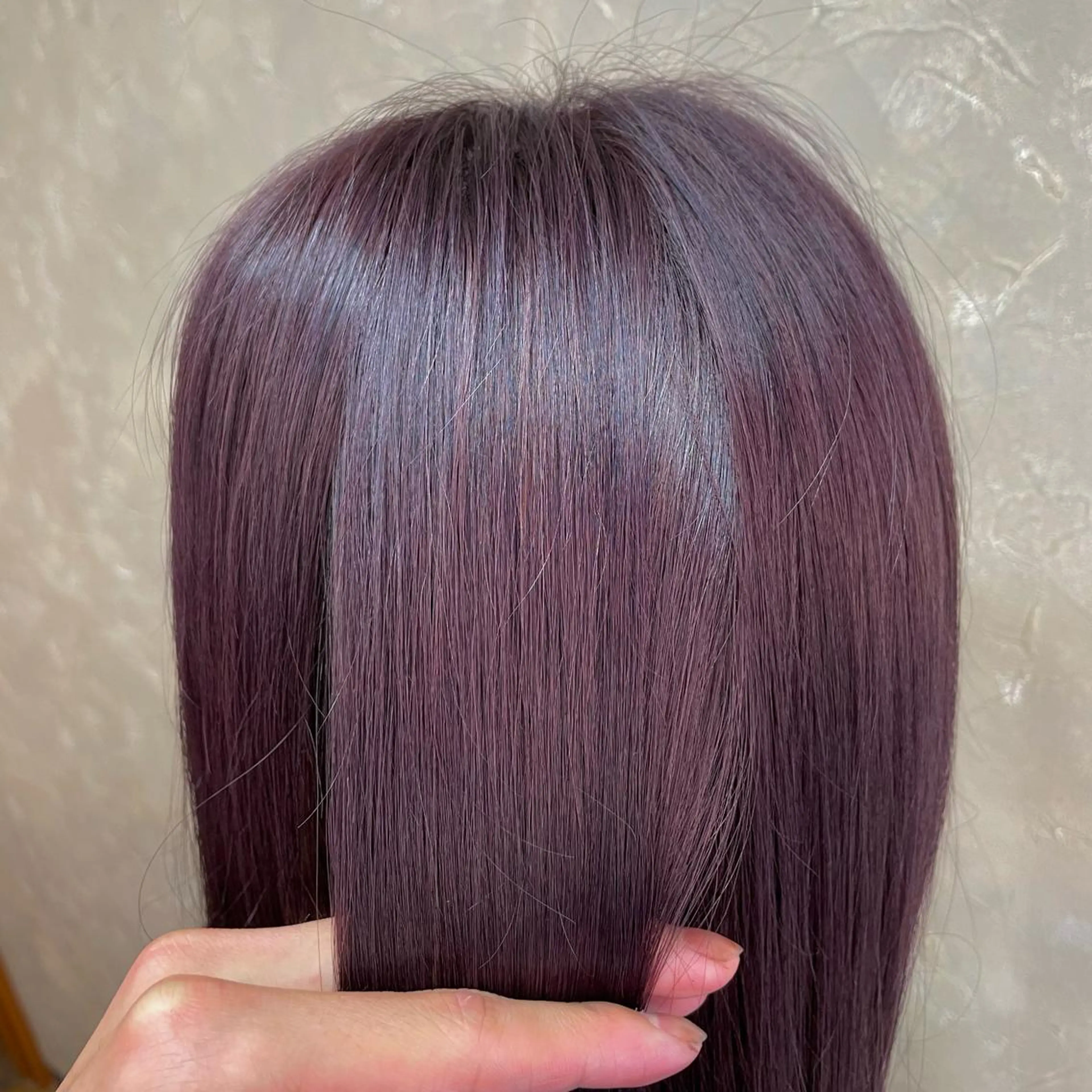 ロング カラー ブリーチ ラベンダーカラー ピンクカラー ピンクラベンダー カット ヘアカラー 有田裕真 【ブリーチカラー】のヘアスタイル