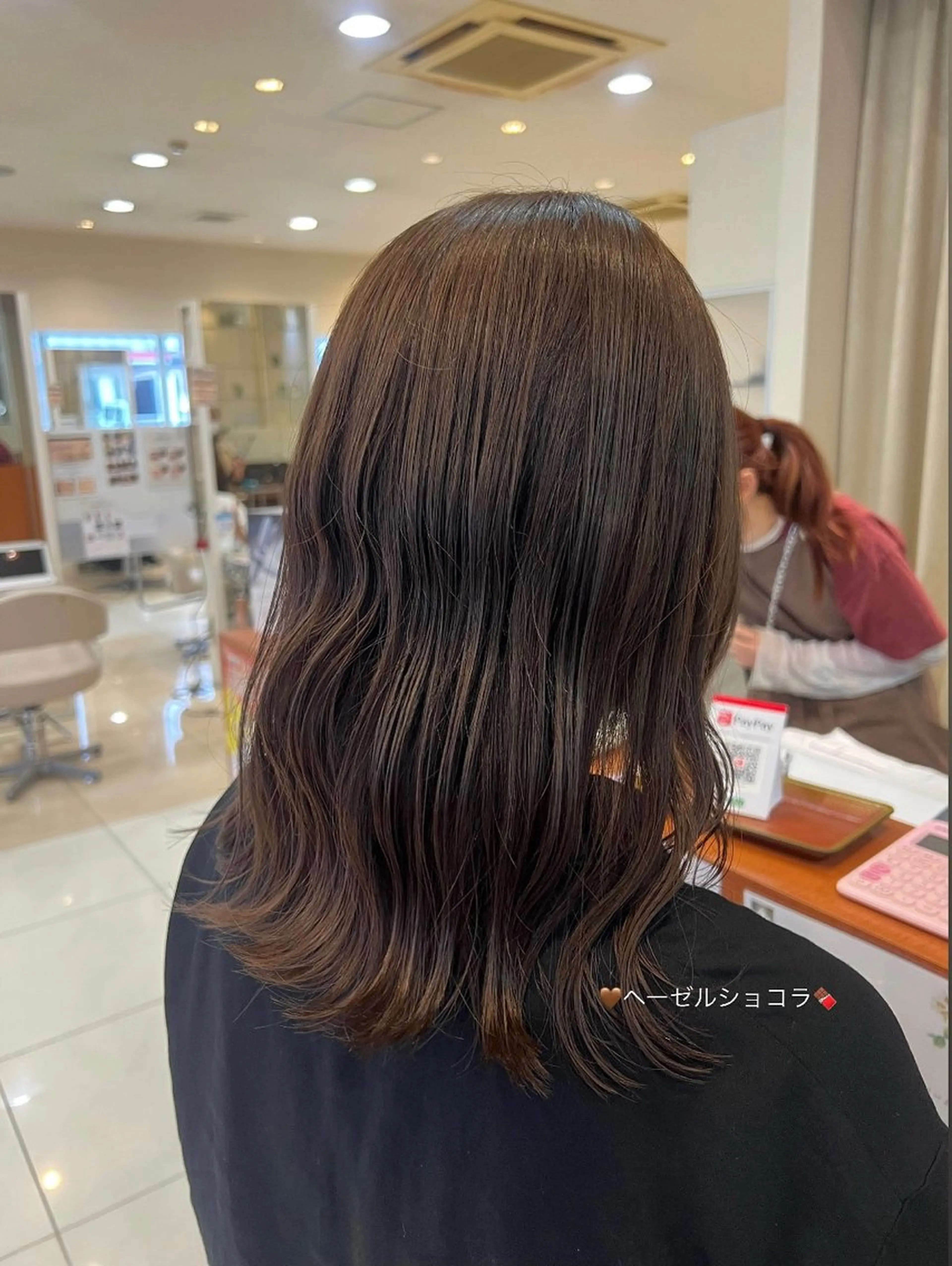 ブリーチなしWカラーの写真