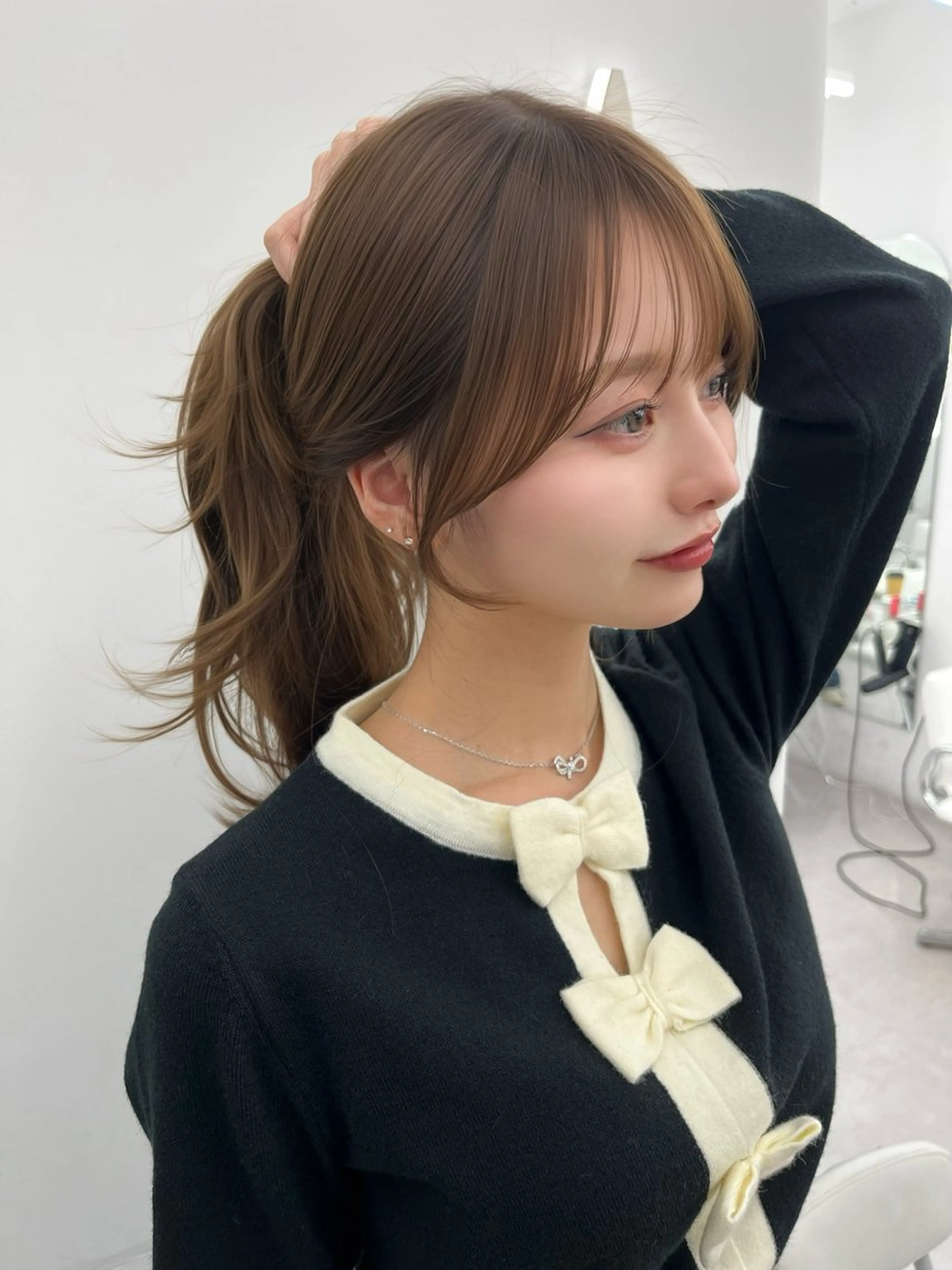 ロング カラー カット ヘアカラー トリートメント レイヤーカット顔周り /アレンジ伊藤彪真のヘアスタイル