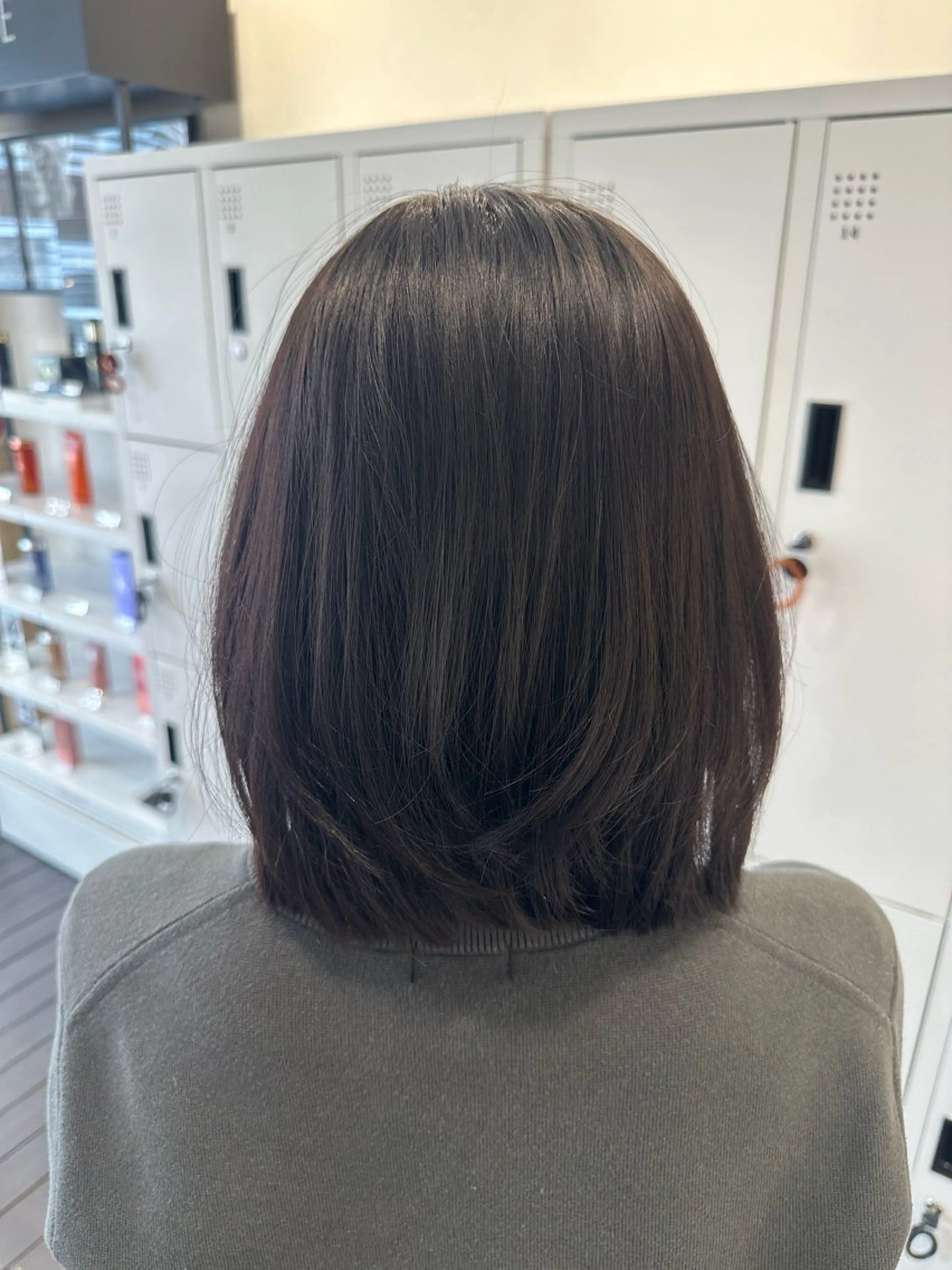 ショート ボブレイヤー ボブ レイヤーカット GRANDEUR 奥澤のヘアスタイル