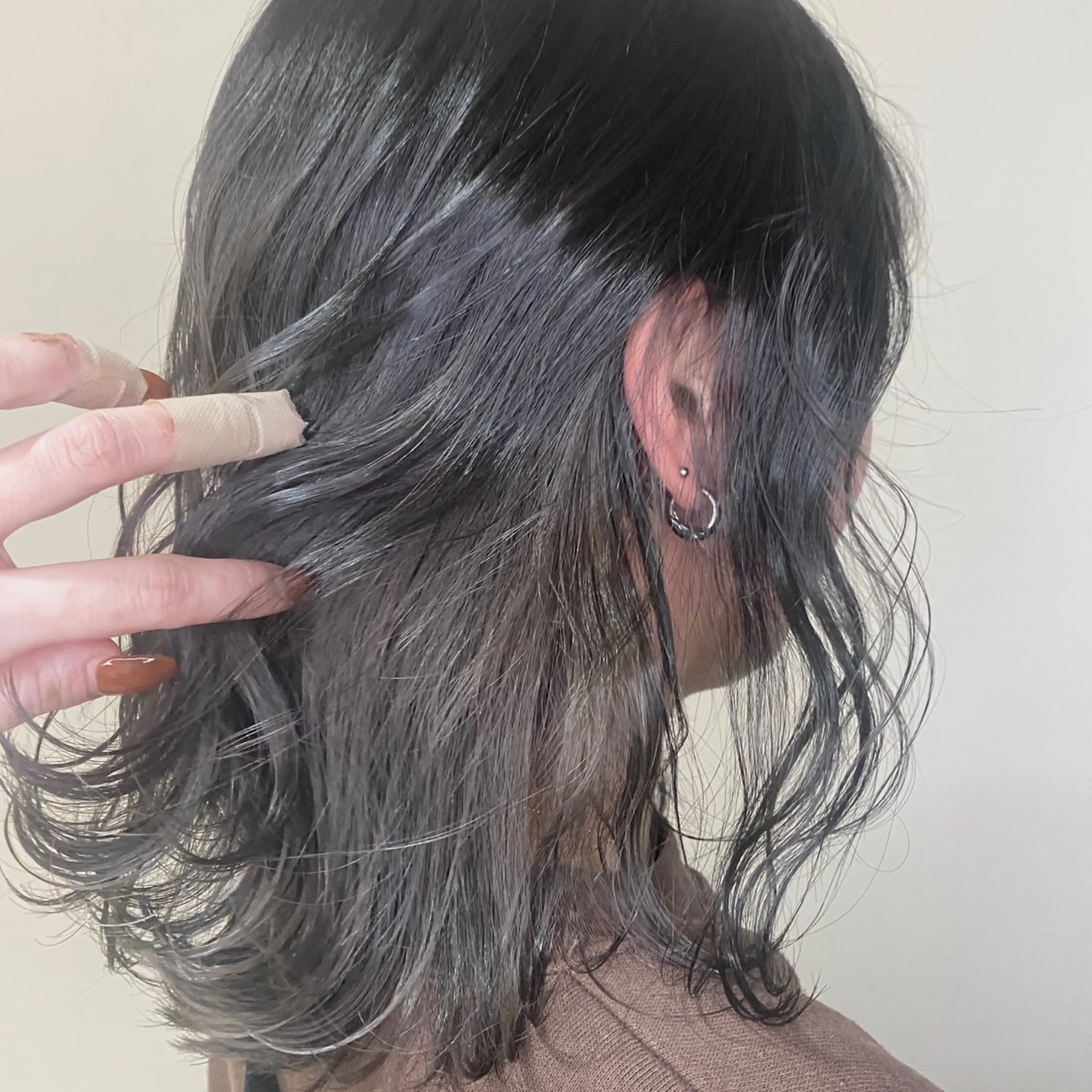 セミロング カラー 長澤見歩 MODE K'sのマツエク・マツパデザイン