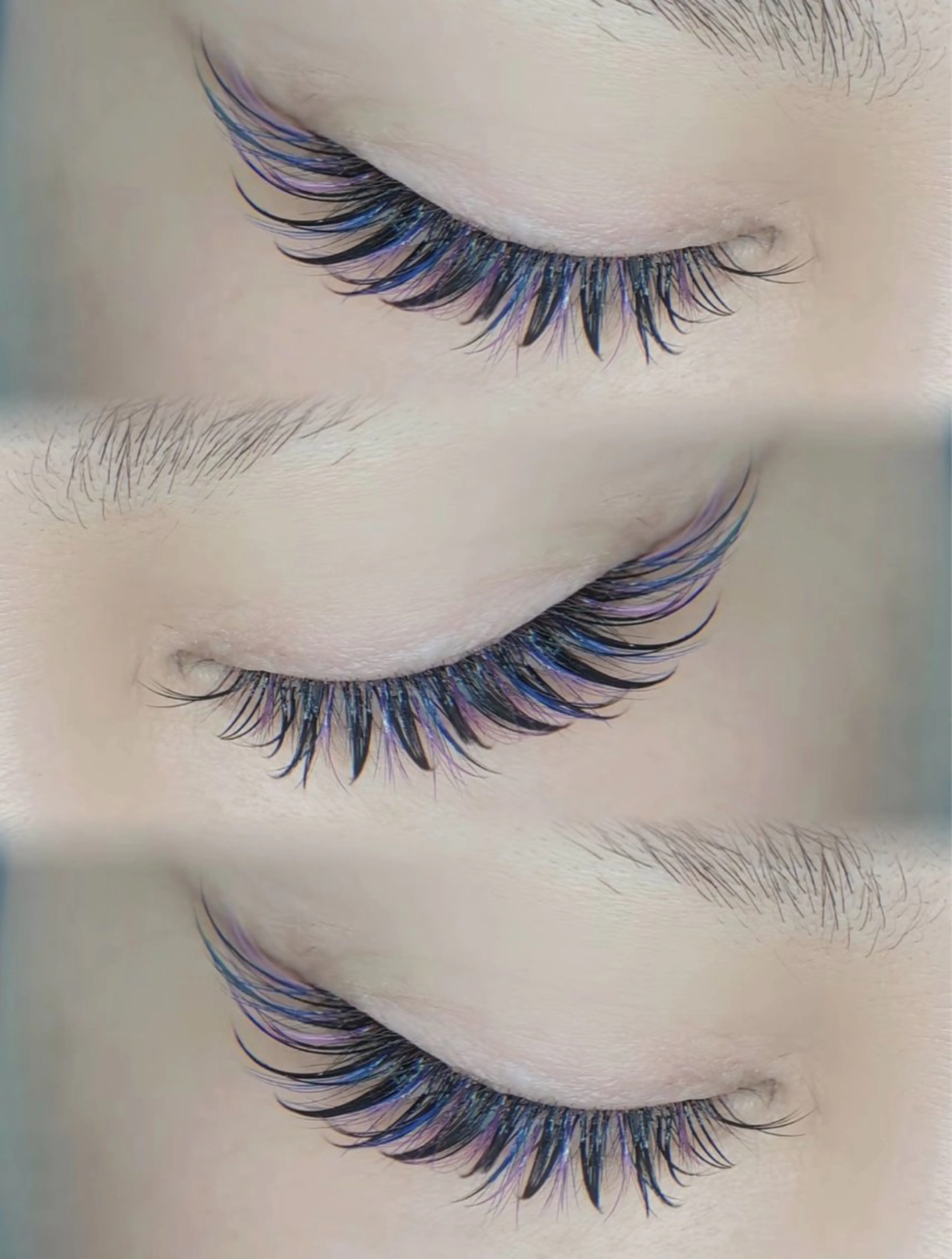 『LED無料』カラー💋フラットラッシュ120本「カラー30本含む」🌸￥5980💋140本¥6980コーティング付きの写真