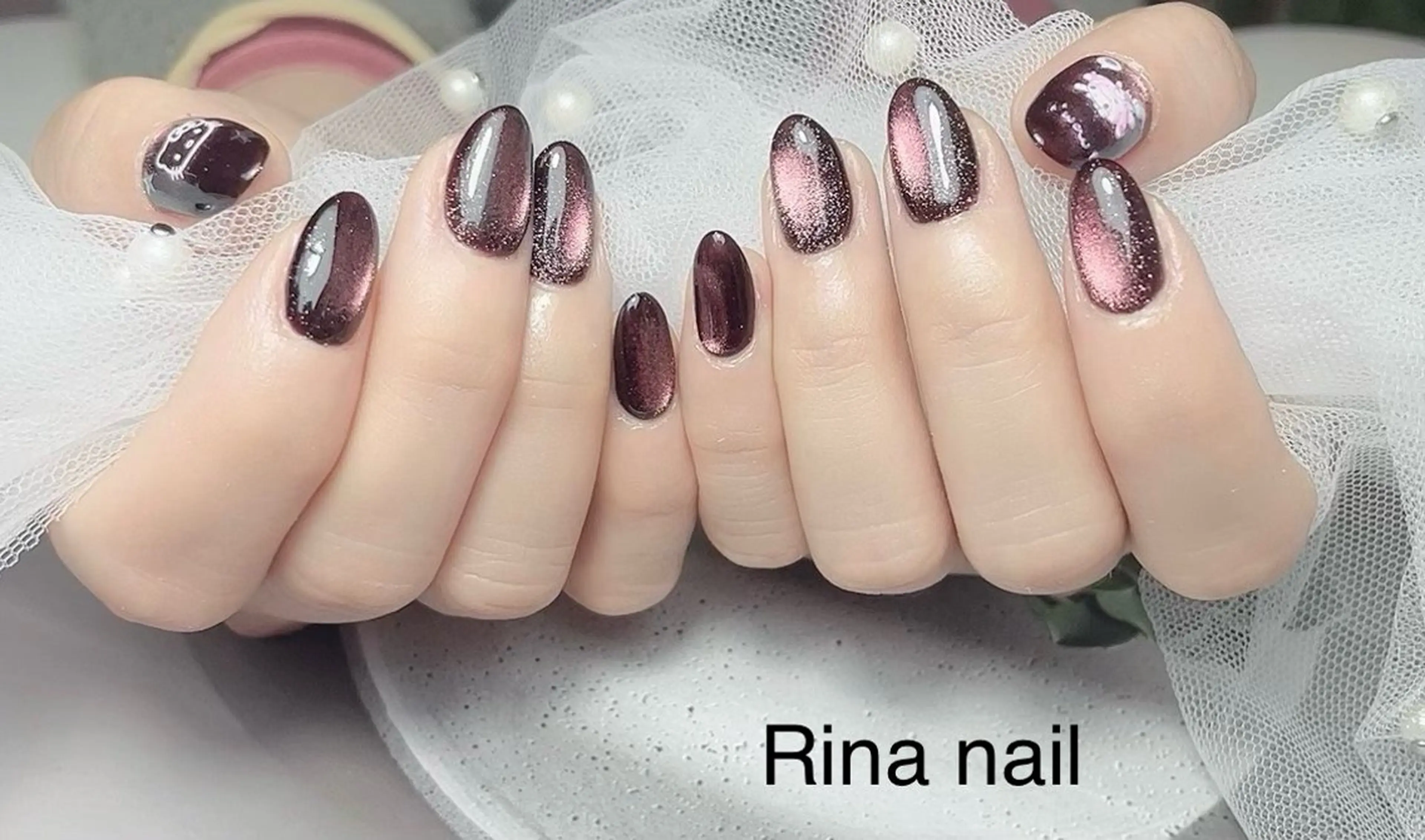 ネイル ハンドネイル リナネイルサロン 松戸八柱所属・リナ ネイルサロンのネイルデザイン