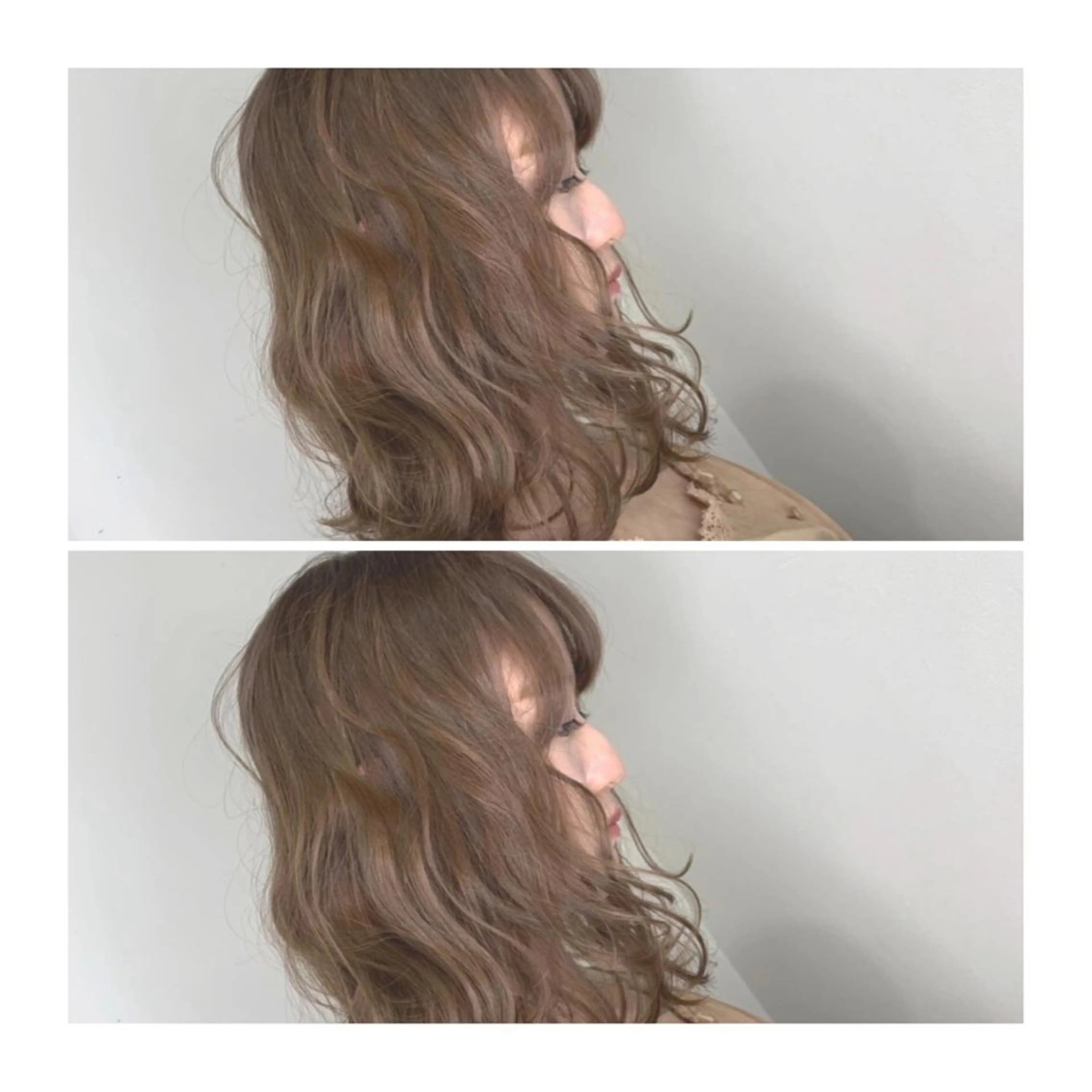 セミロング カラー ヘアアレンジ ange☞ soutaのヘアスタイル