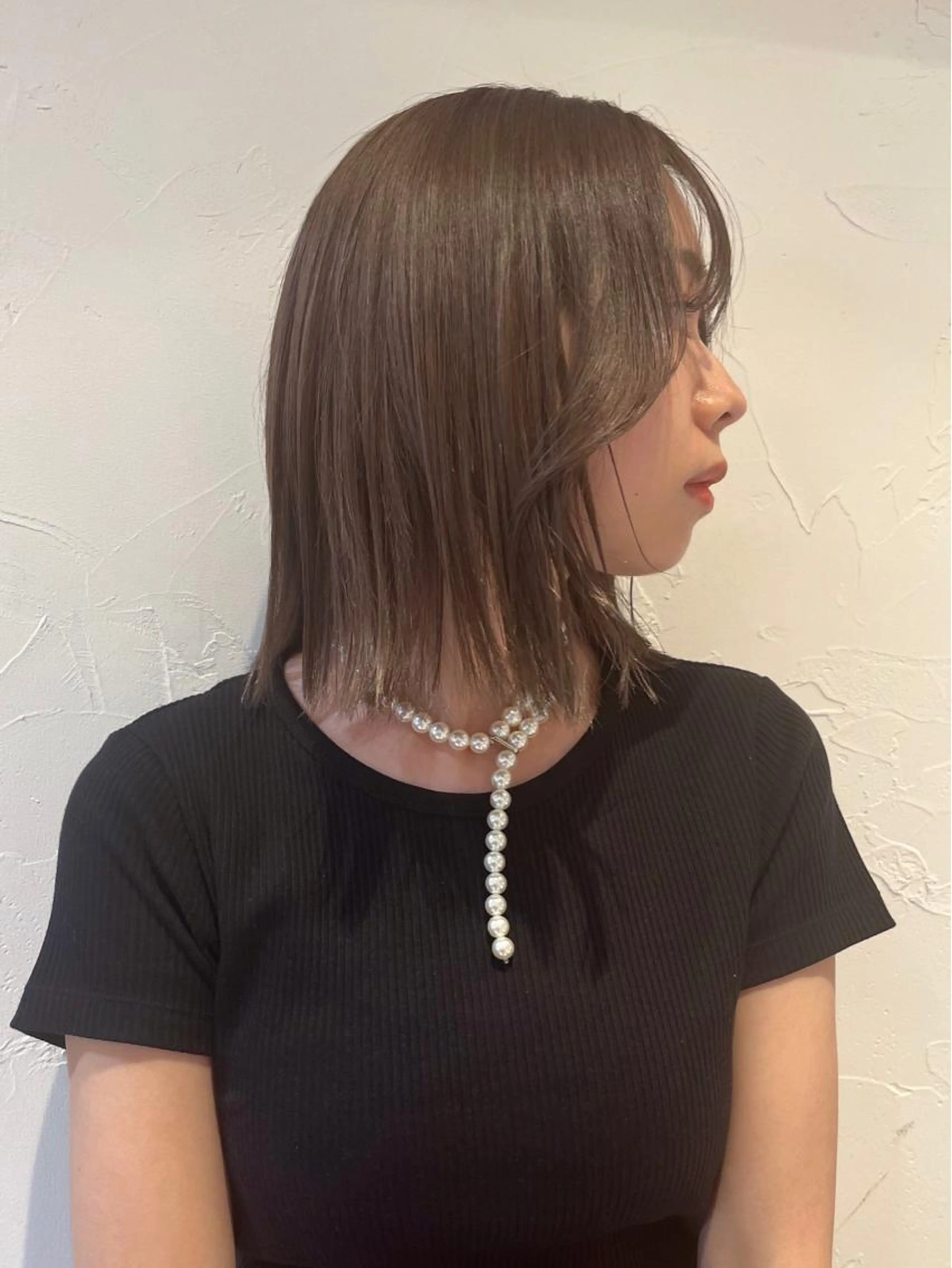 似合わせカット+透明感カラー+トリートメントの写真