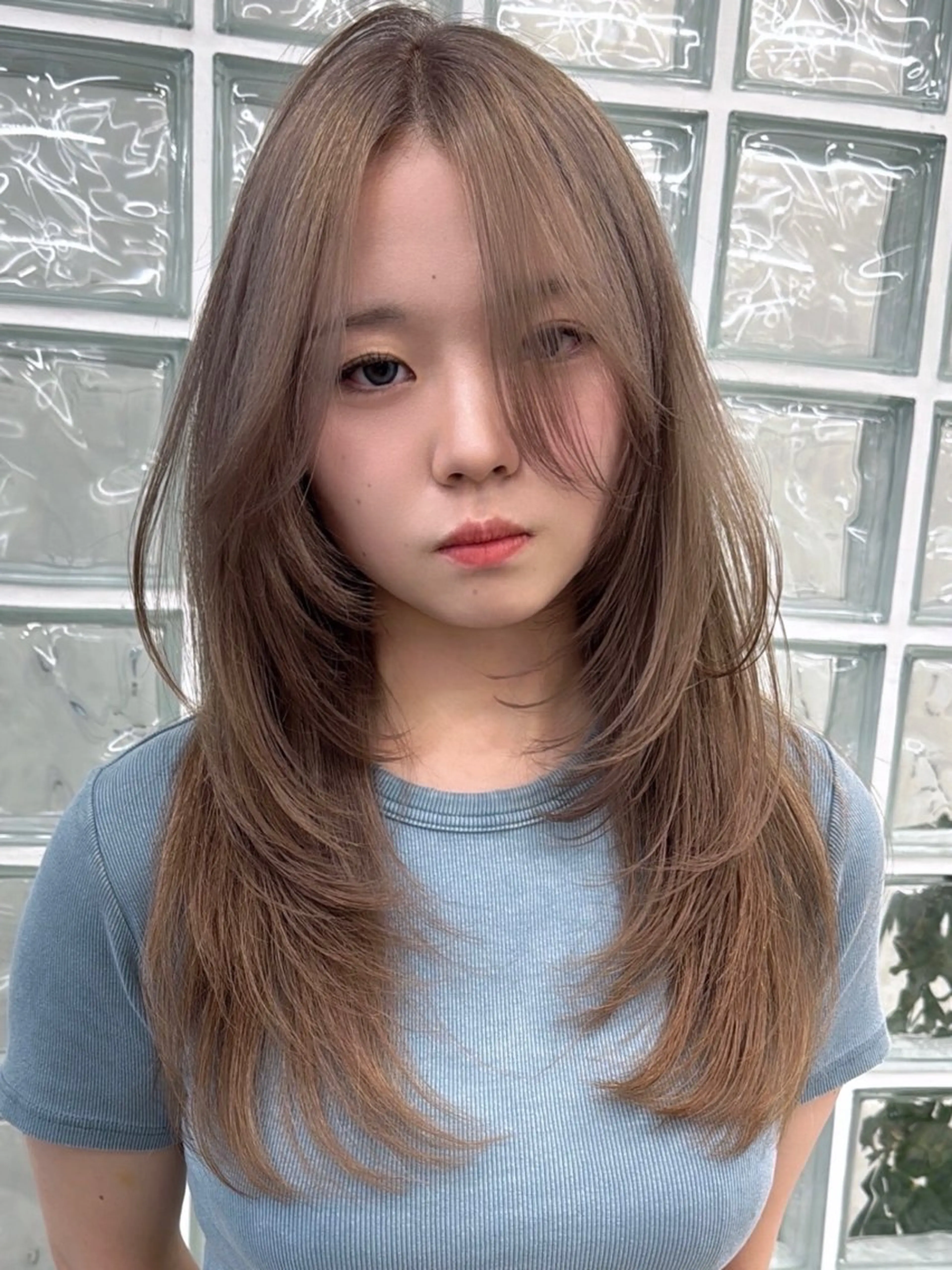 ミディアム ミディアムレイヤー レイヤーカット Cinq所属・ハイライト🌟/ ボブ/豊田のヘアスタイル