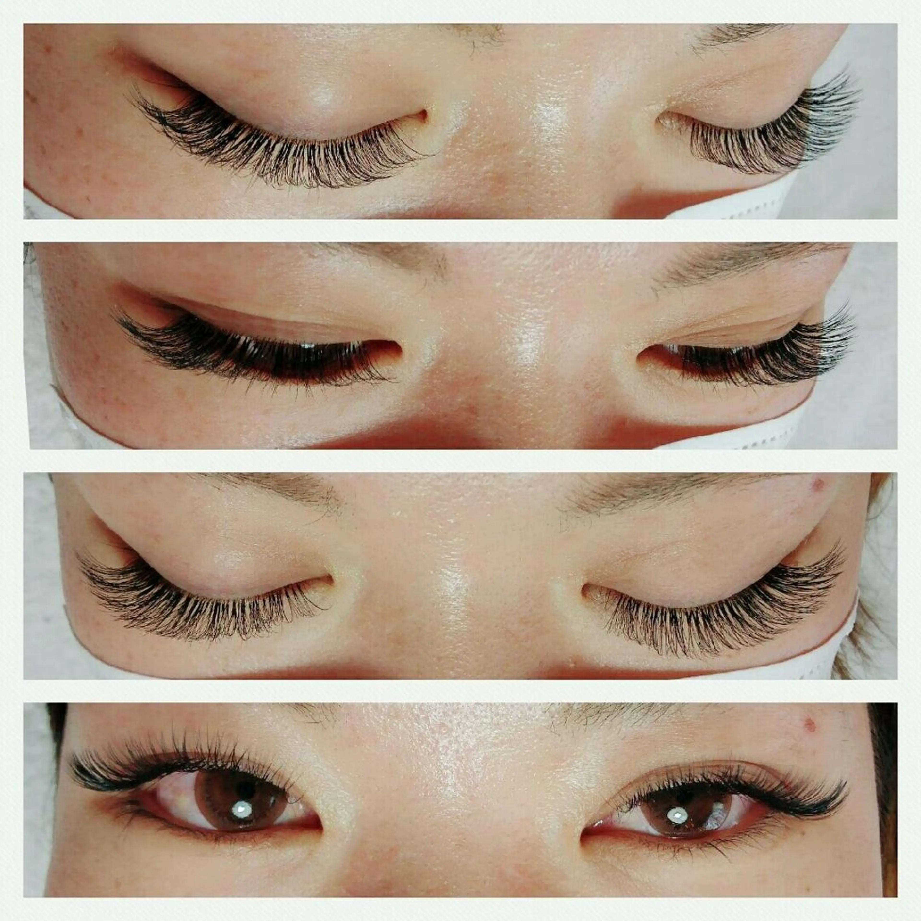 マツエク・マツパ Cカール ボリュームラッシュ マツエク Rouge ・ K  　のマツエク・マツパデザイン