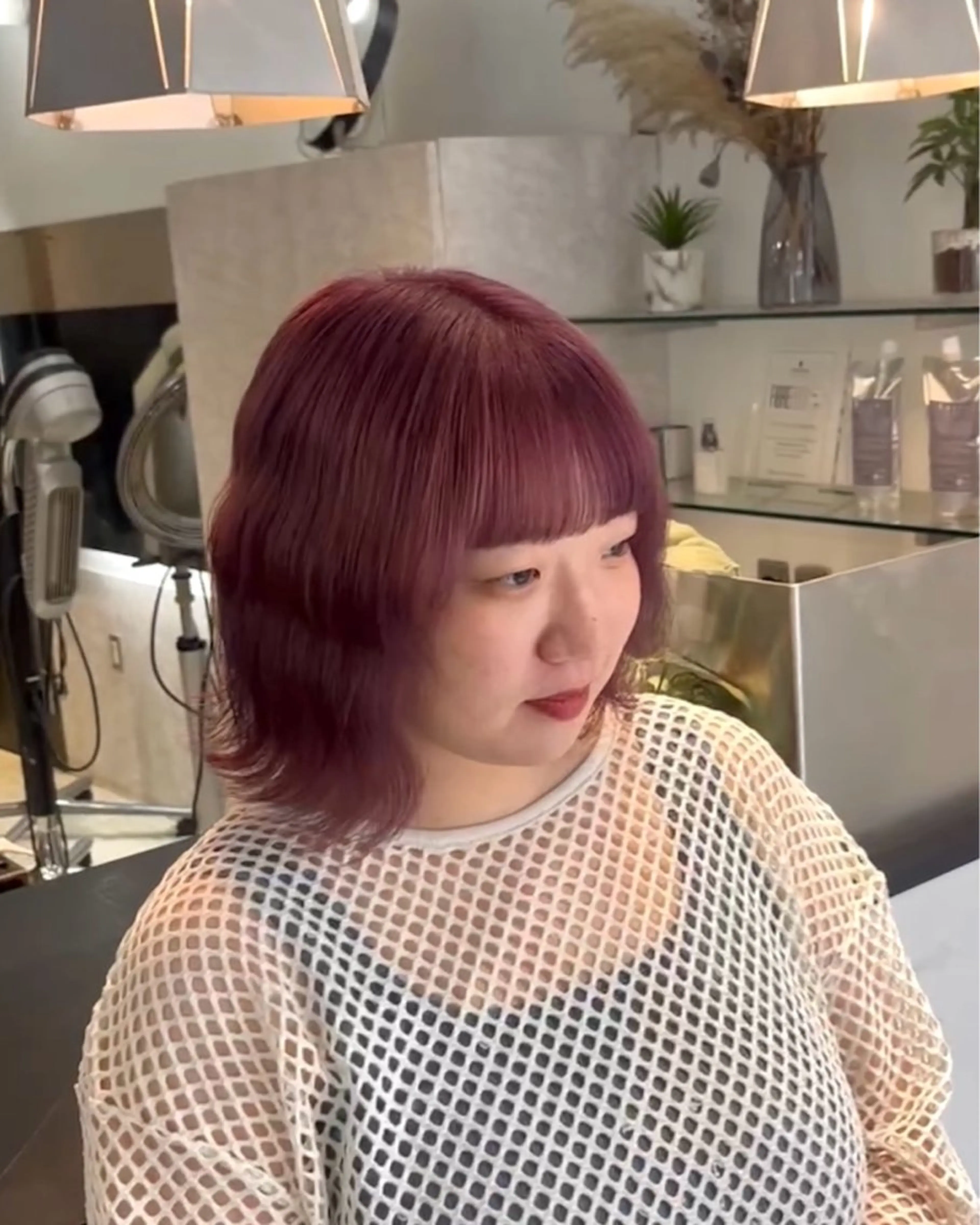 ミディアム SALOWIN 原宿 IL Salice所属・MIMI🌻໋᳝݊ 個性派カラー⑅ ⸝꙳のヘアスタイル