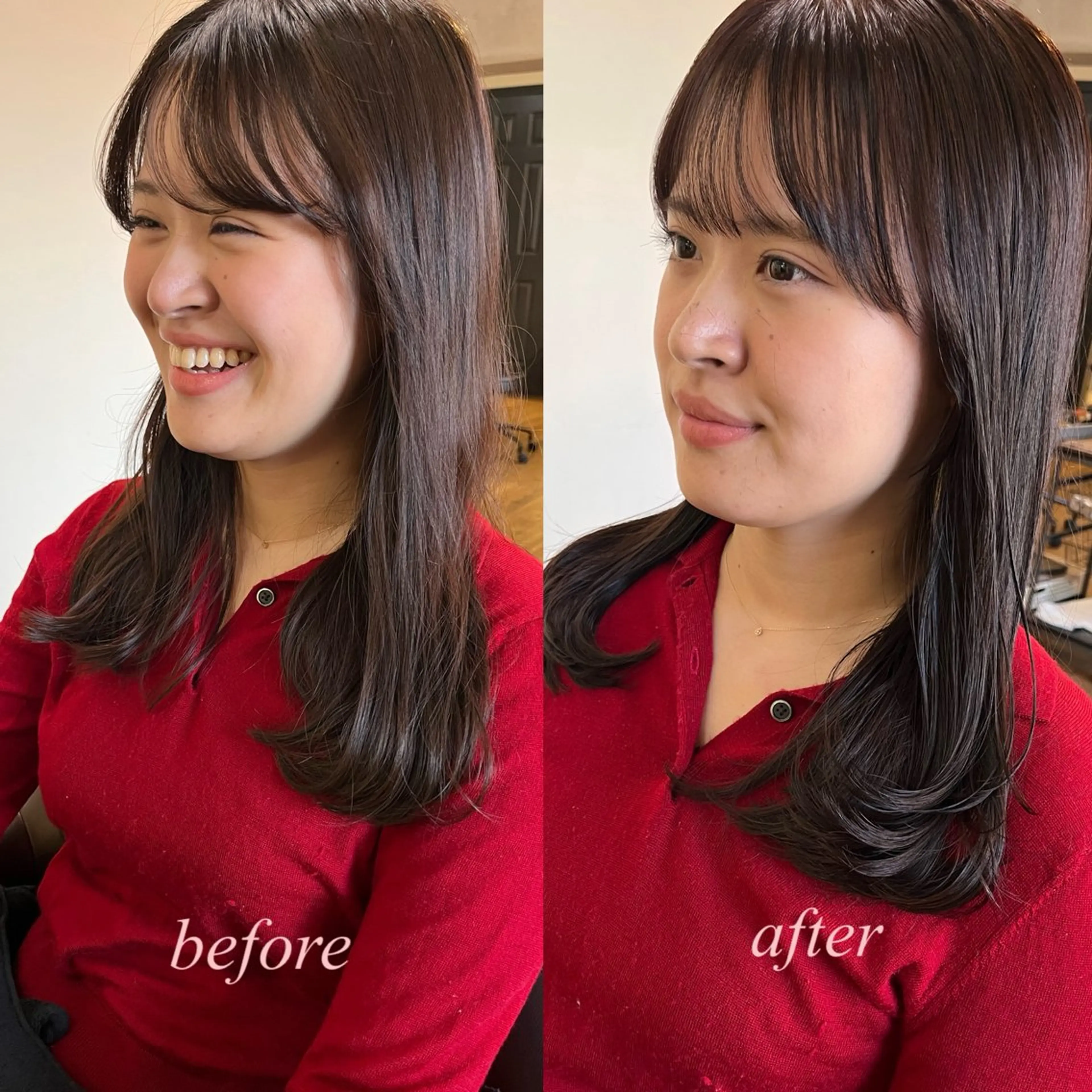 【人気No.1🌷】艶感カラー＋カット＋TOKIOトリートメント✨￥15,400 → ￥9,000の写真