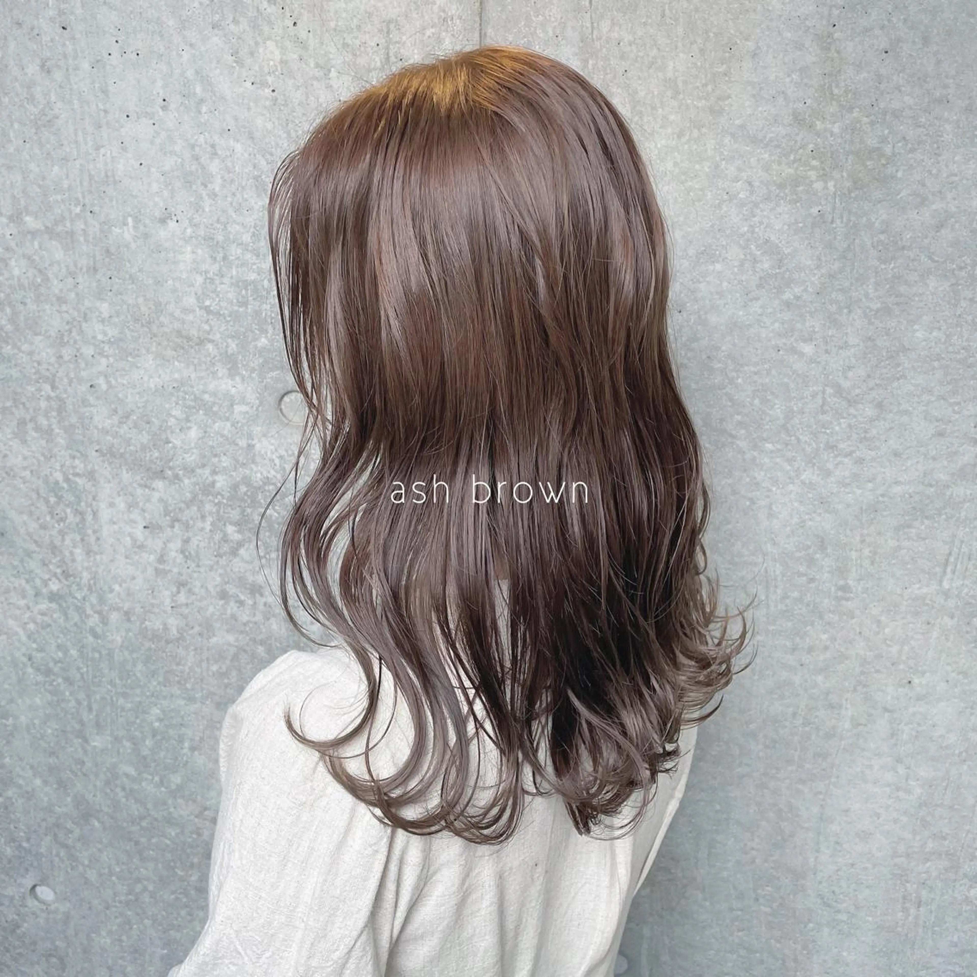 カラー ブラウンカラー 🫧BUBBLES 新所沢　かとうゆきのヘアスタイル