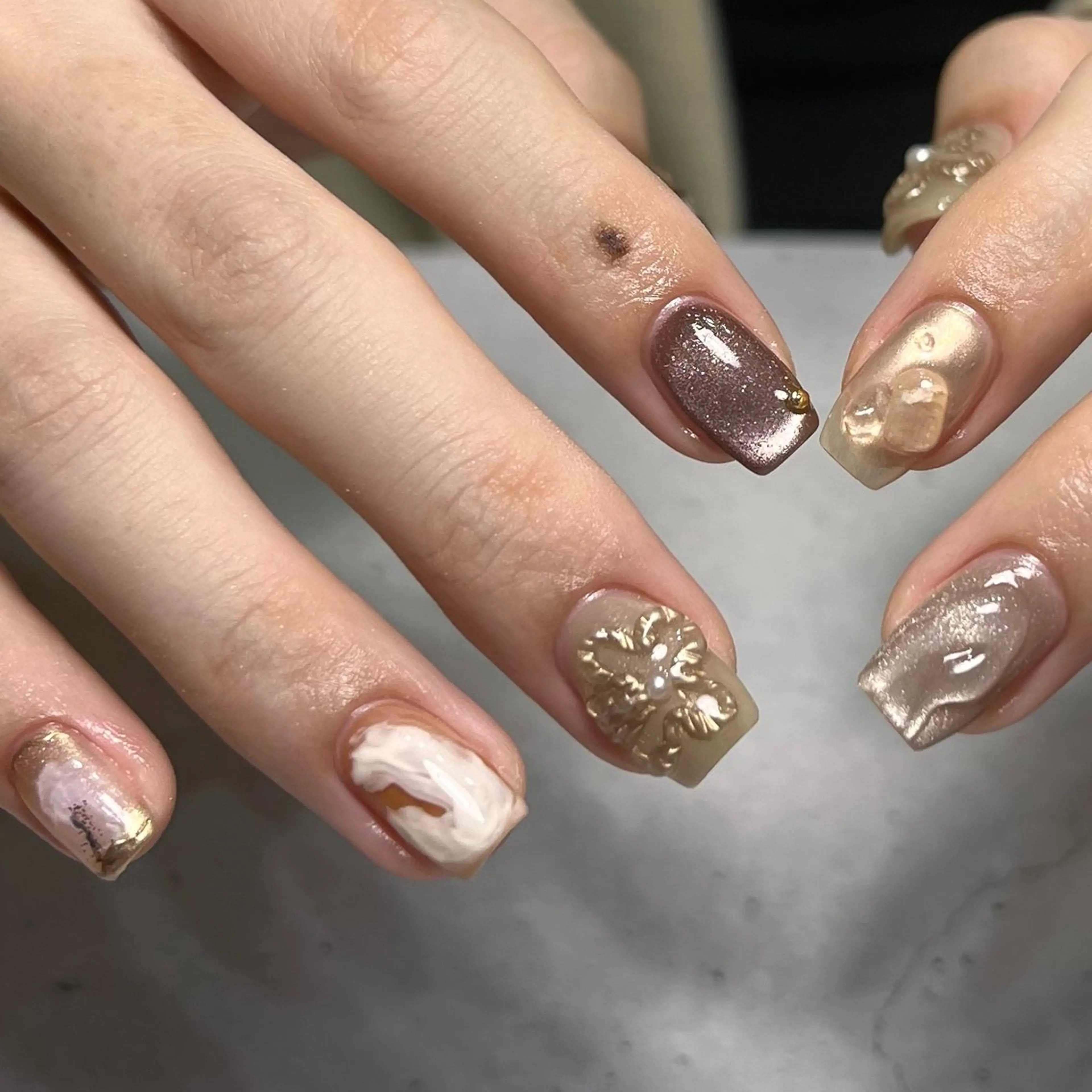 ネイル ハンドネイル LooP riho / nuanceのネイルデザイン