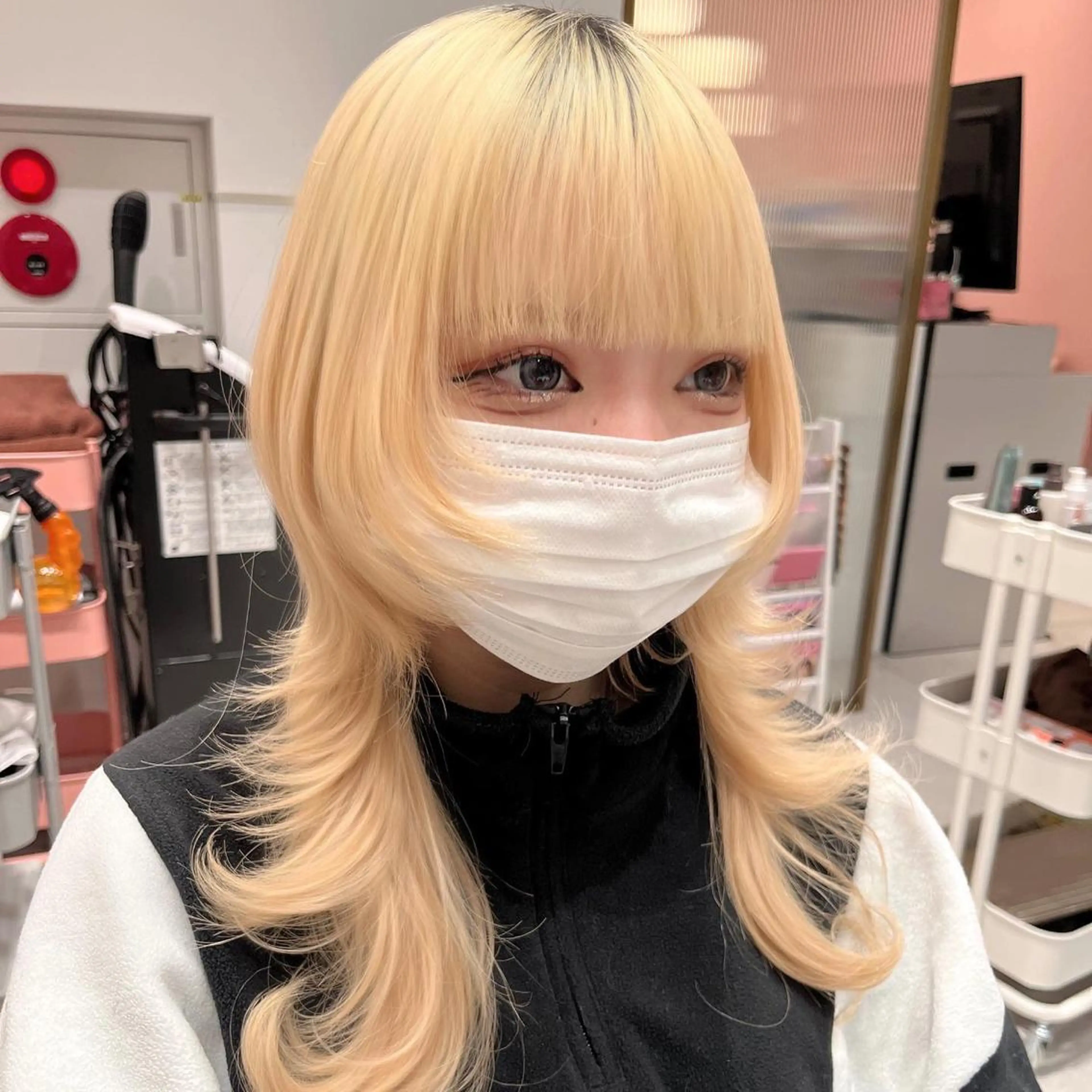 ロング 赤羽今日子/レイヤー /盛れる顔まわりのヘアスタイル