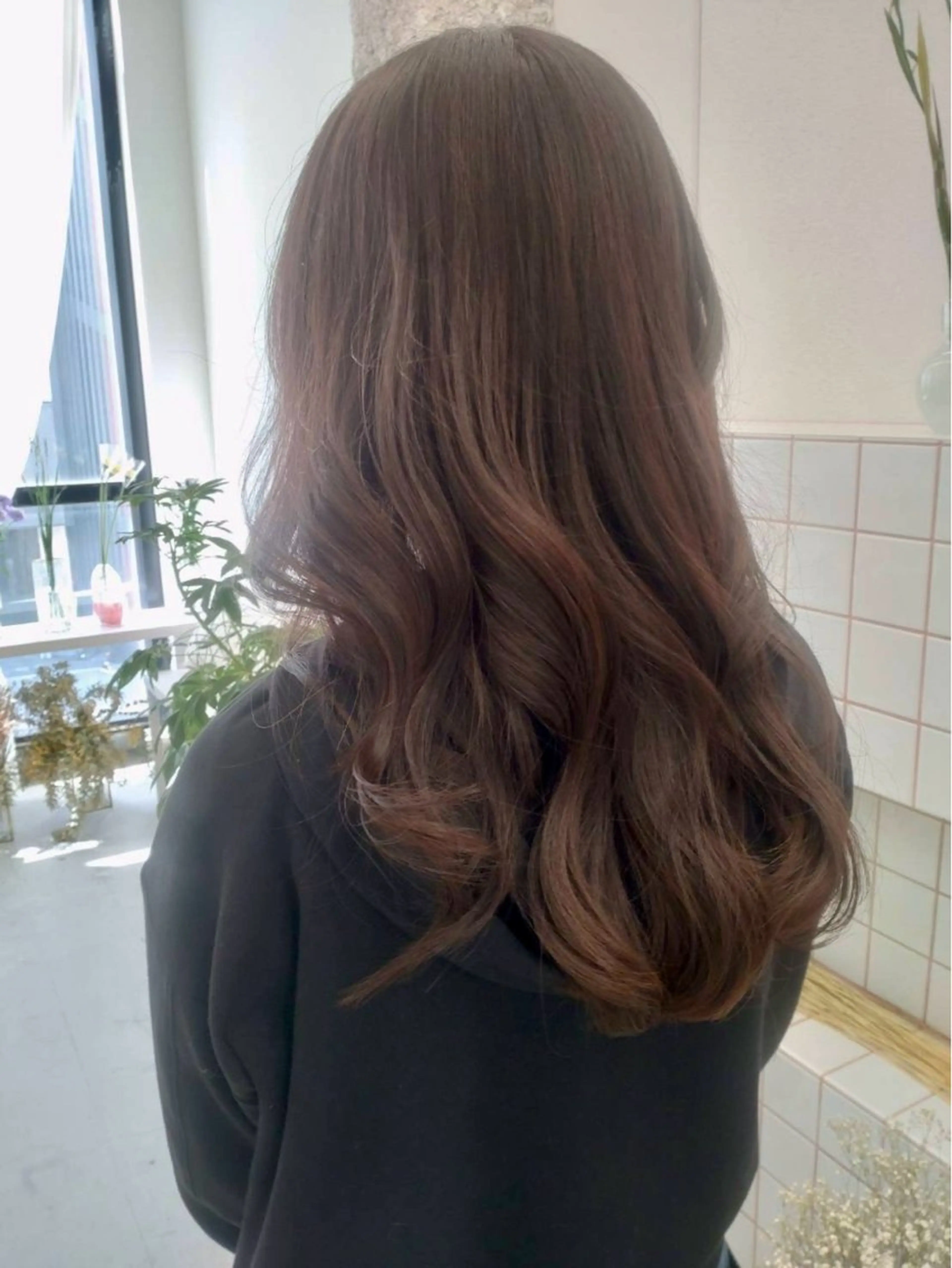 カラー ヘアカラー 🎀花屋併設サロン 荘司まゆり🎀‪‪のヘアスタイル