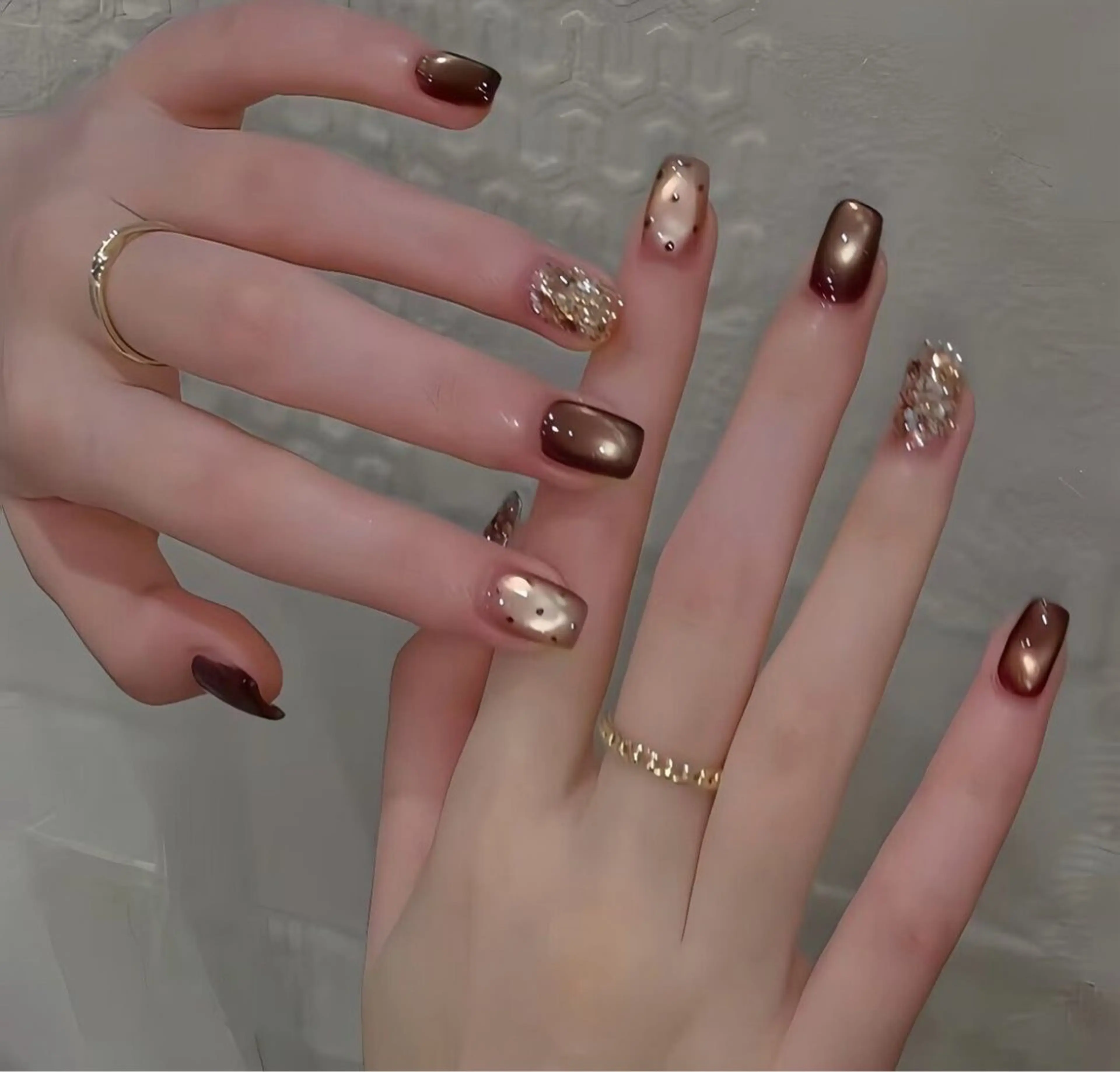 ネイル マグネットネイル Sora Nail所属・Sora Nail Honastugiのネイルデザイン