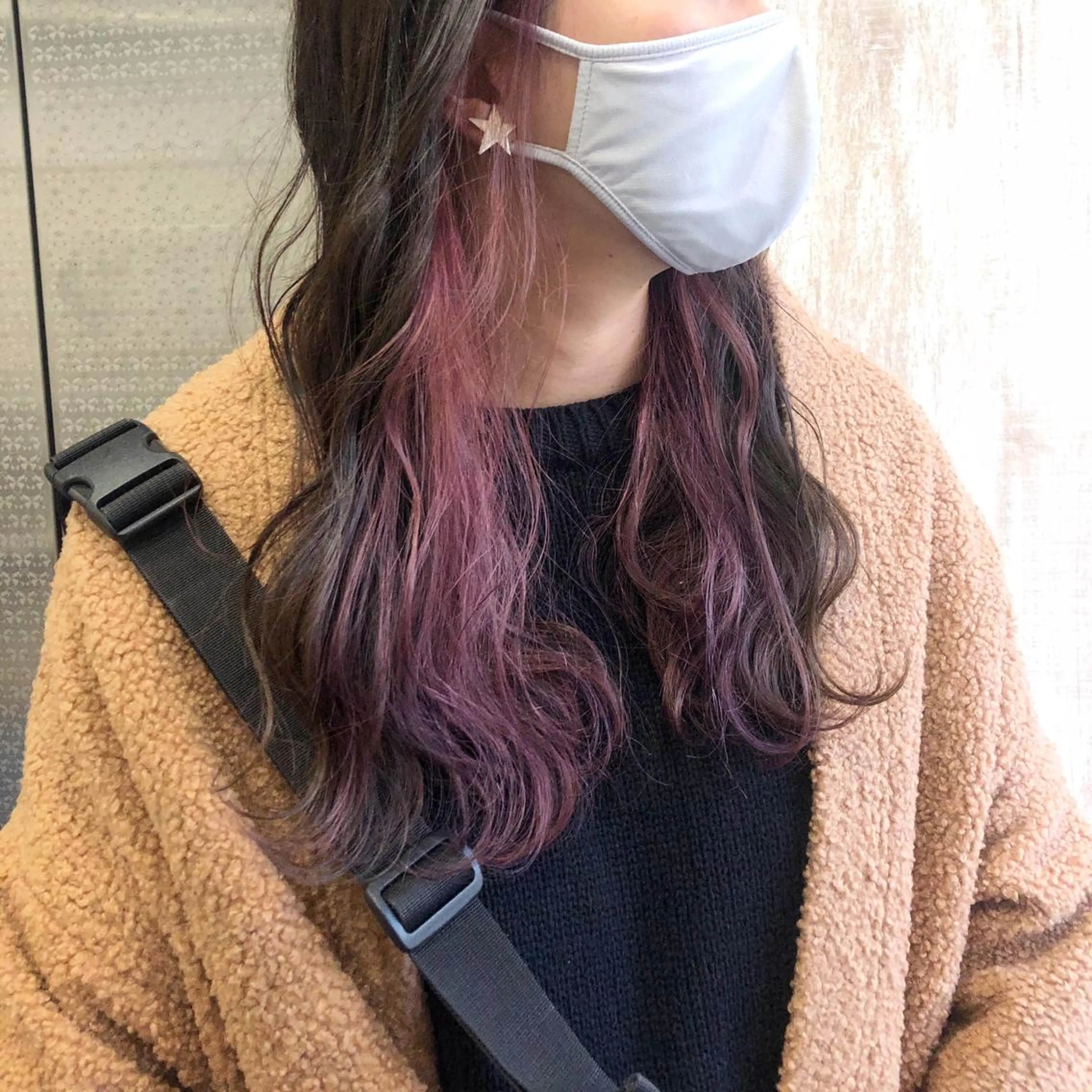 カラー white.所属・white.梅田 デザインカラー🦄のヘアスタイル