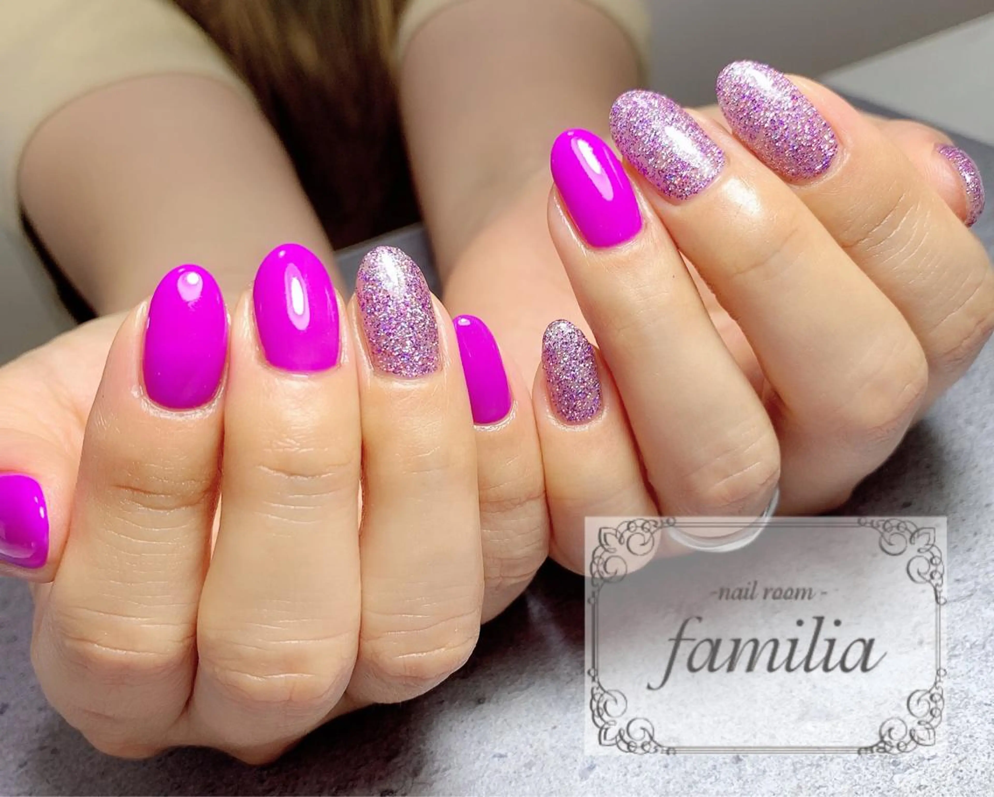 ネイル ハンドネイル -nailroom- familiaのネイルデザイン
