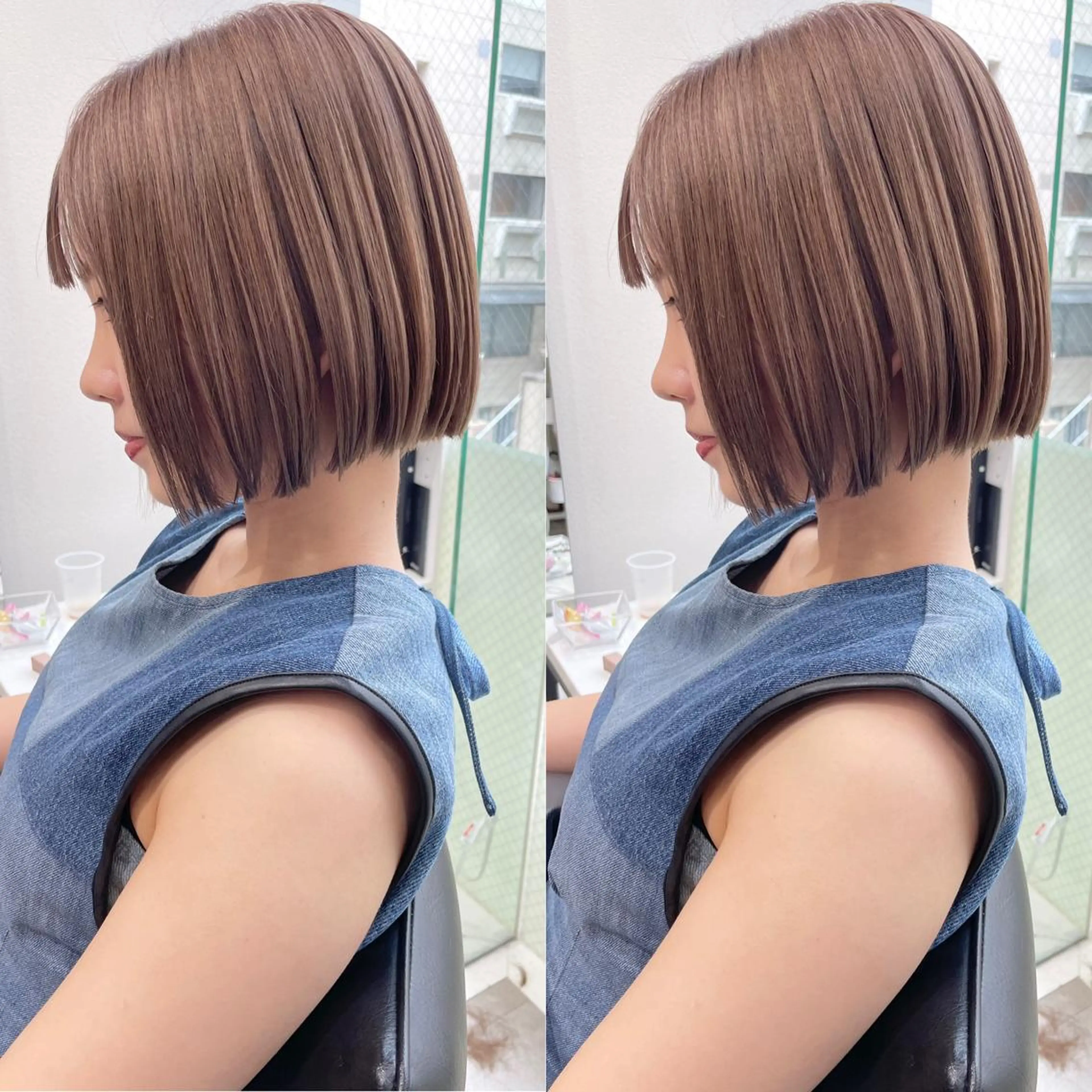 ショート カラー カット ヘアカラー トリートメント 髪質改善will hairdesignのヘアスタイル