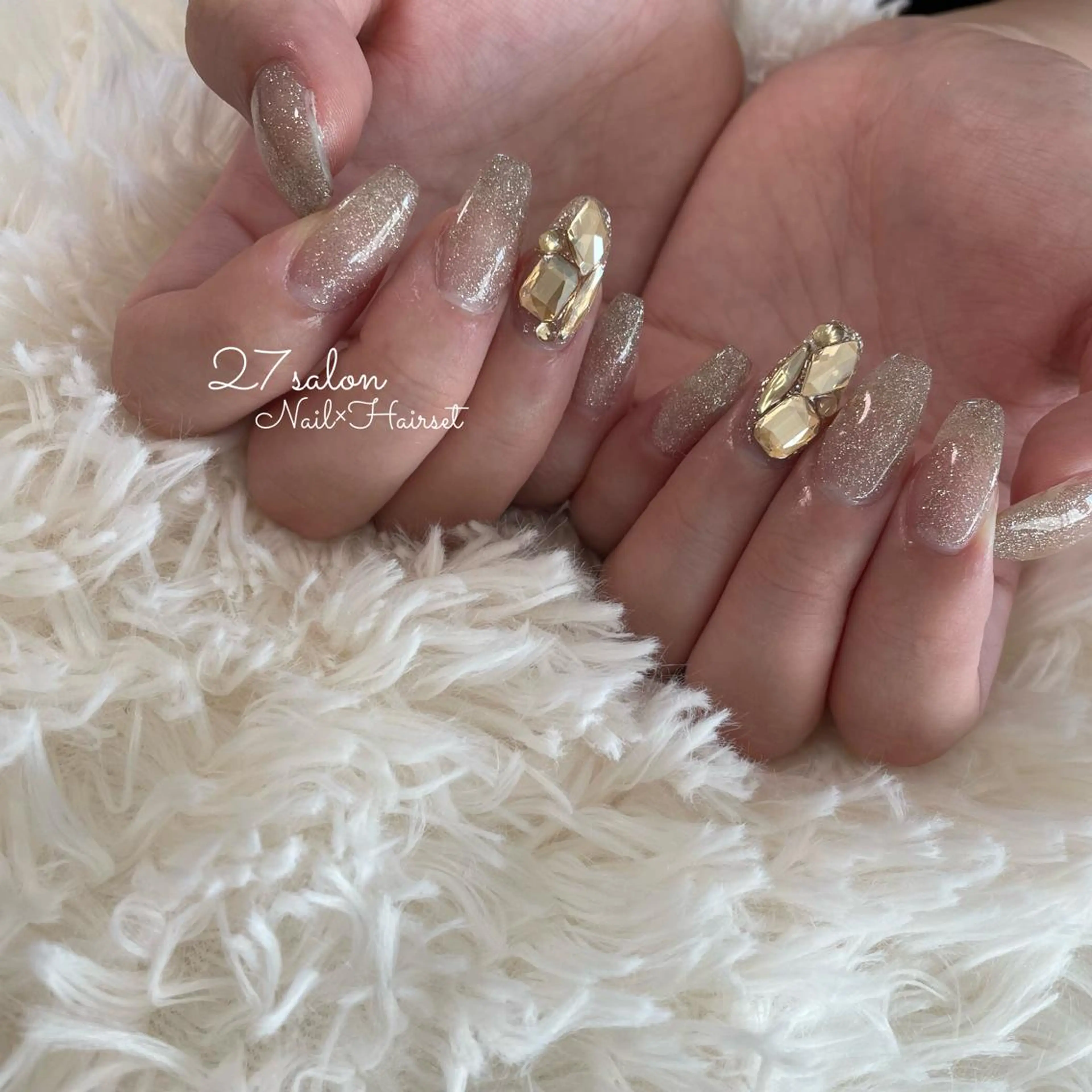 ネイル フラッシュネイル 27salon yuinaのネイルデザイン