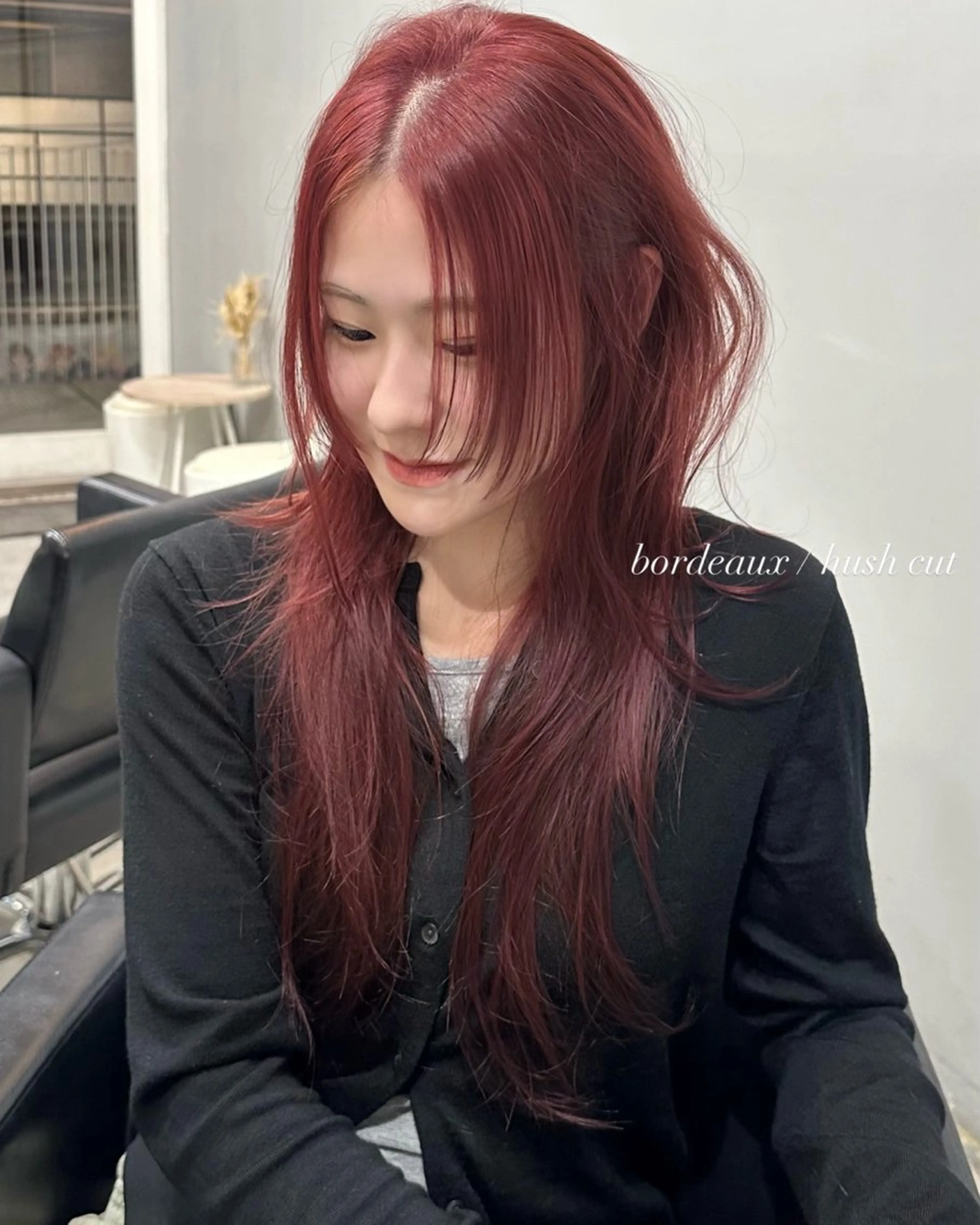 ロング カラー ヘアアレンジ カット ヘアカラー トリートメント ヘアセット 🫧🇰🇷韓国ヘア レイヤー🐺Yutaのヘアスタイル