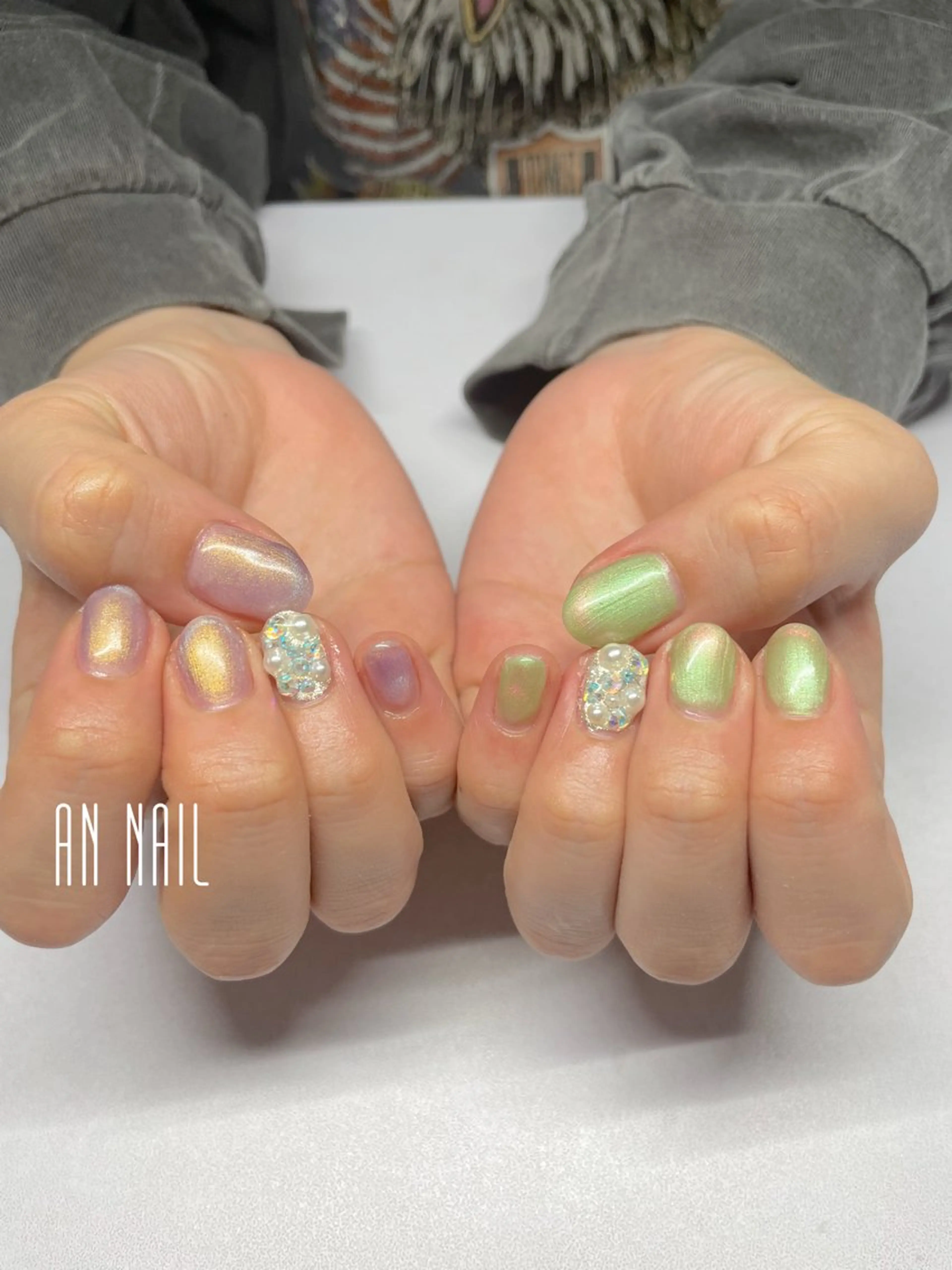 ネイル ニュアンスネイル ハンドネイル AN Nailのネイルデザイン