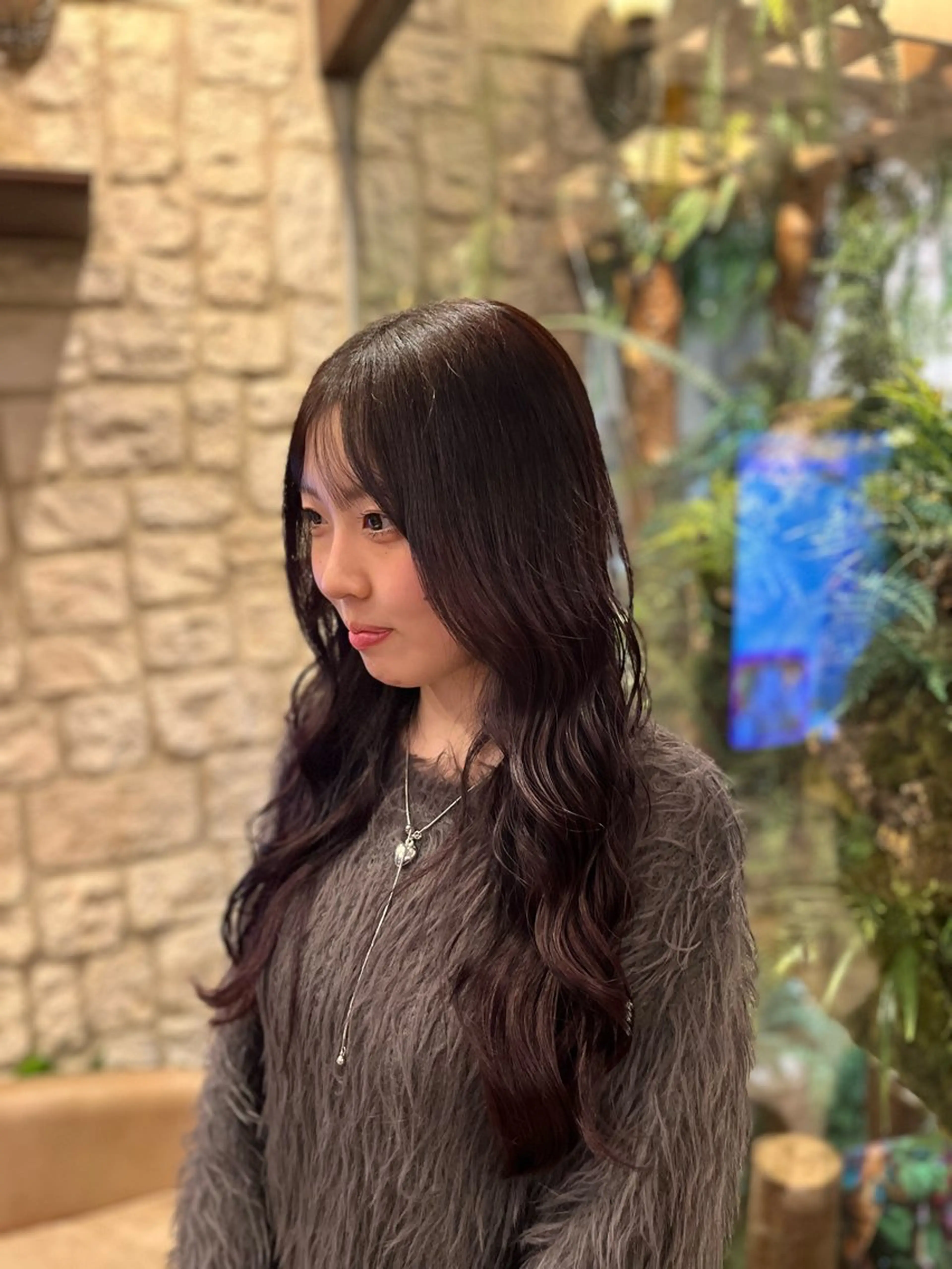 ロング 大城 統也のヘアスタイル