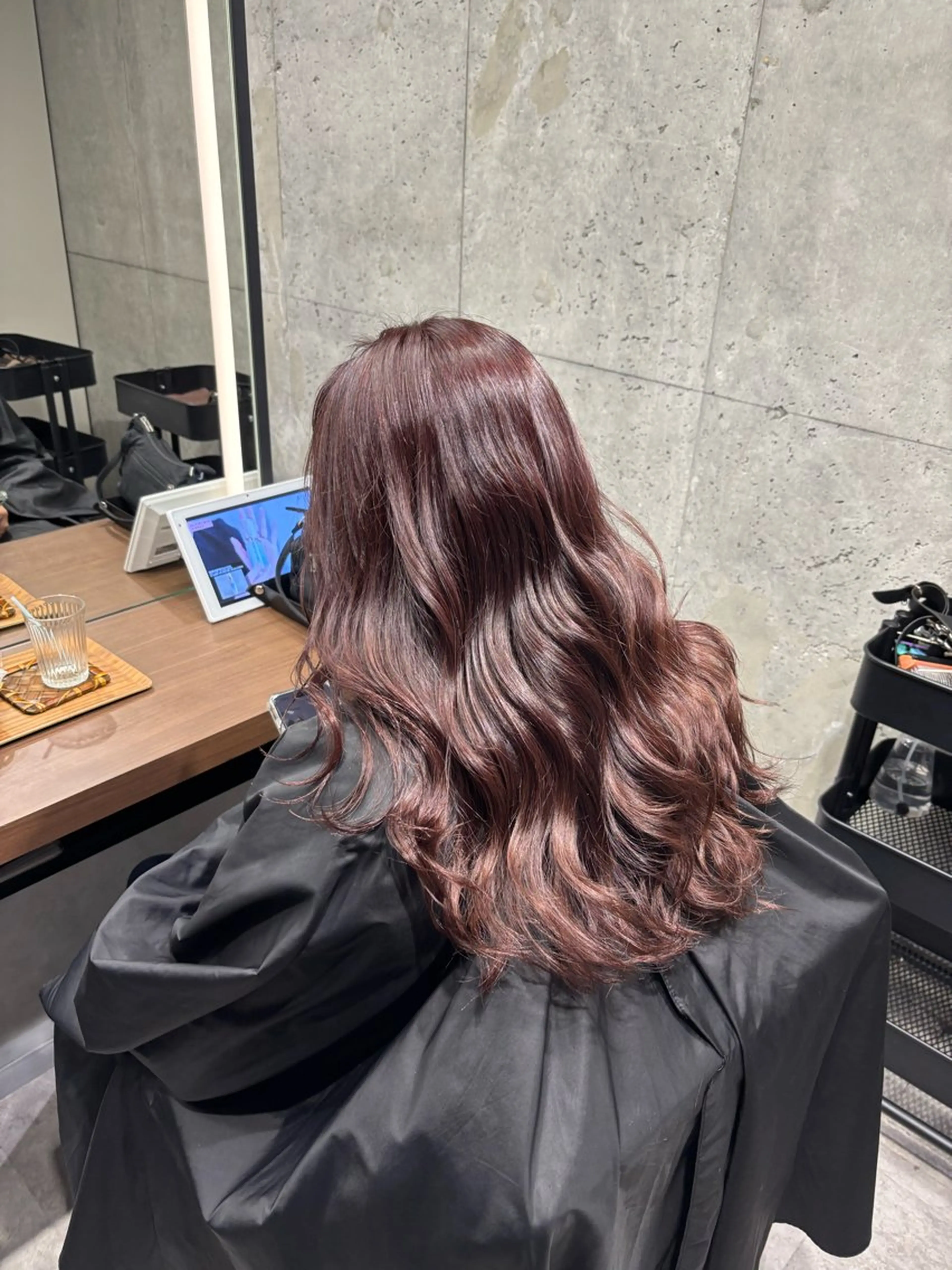 カラー ブリーチ ダブルカラー ラベンダーカラー ブリーチなしカラー 暖色/ハイトーン/ カラー/HBLのヘアスタイル