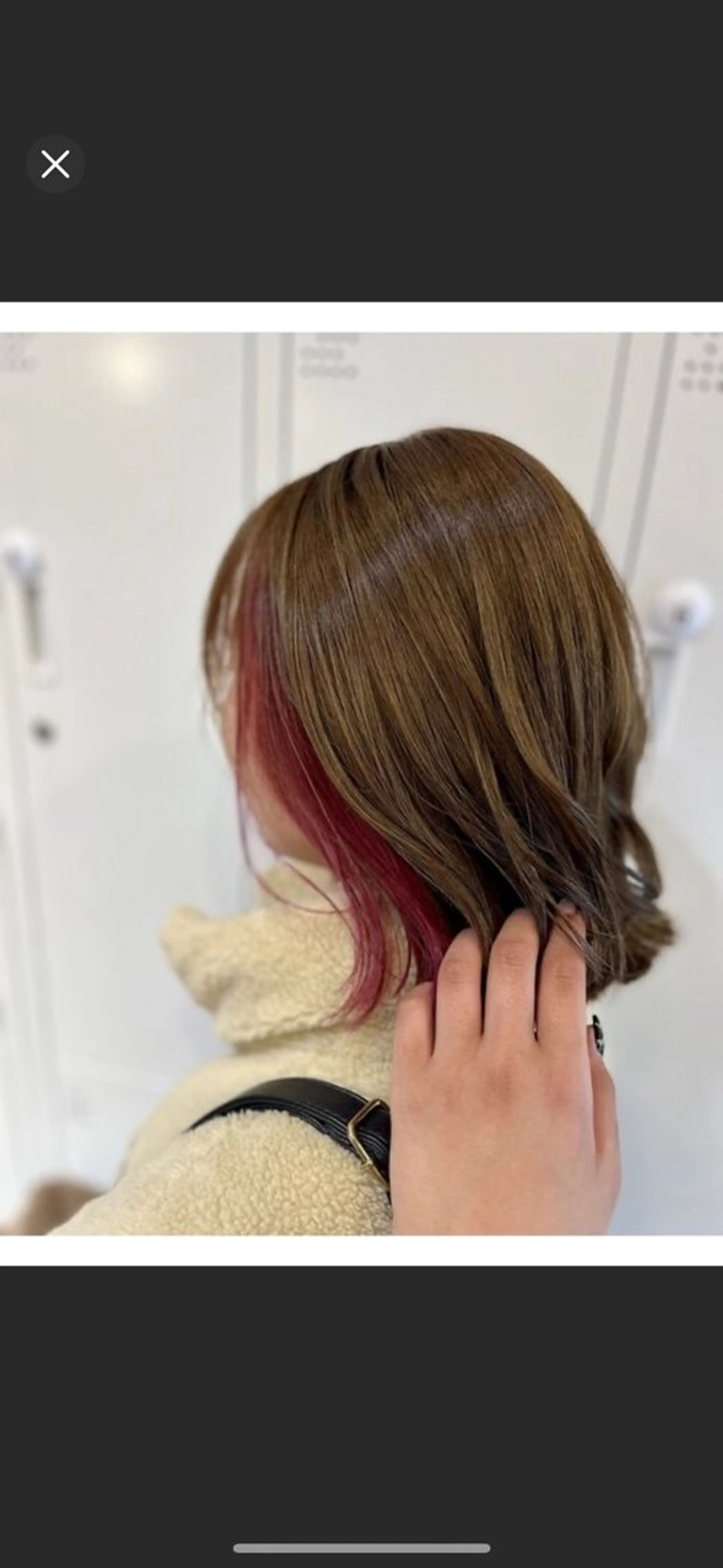 ミディアム 森 いずなのヘアスタイル
