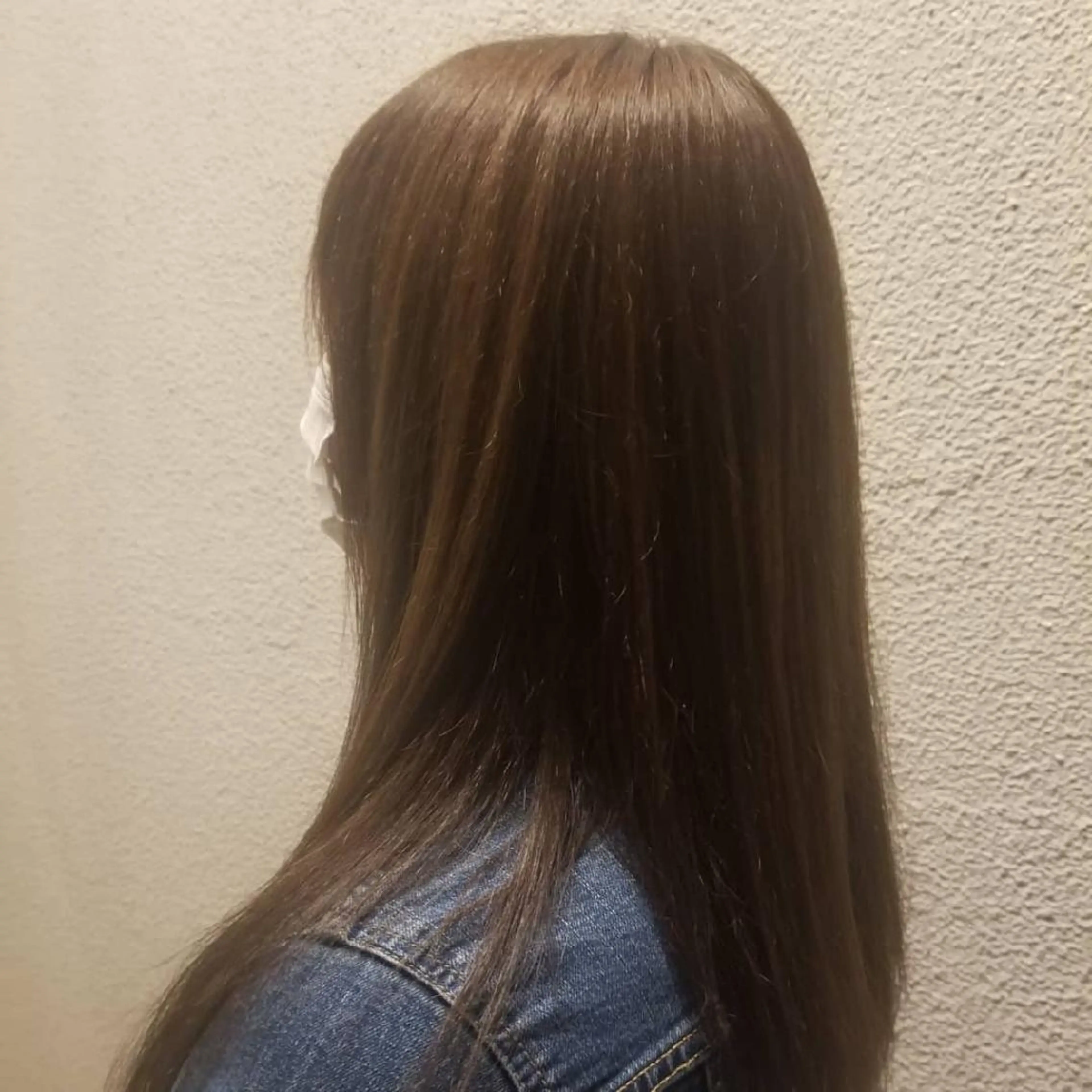 ロング カラー パープルカラー Hazumi Ayanoのヘアスタイル