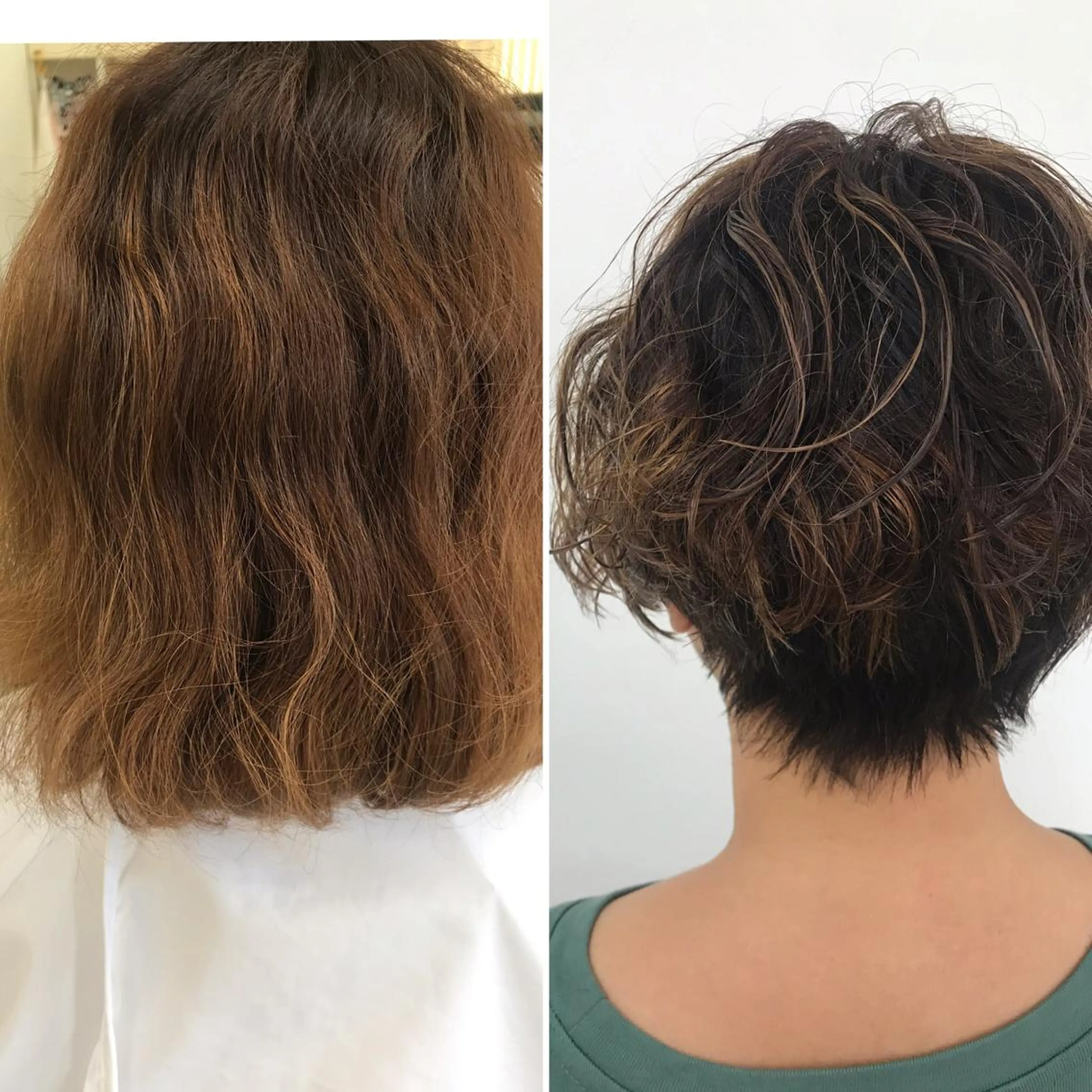 ショート カラー パーマ ブリーチ ケアブリーチ ストレートパーマ HBLディプロマ所有 AZUSAの眉毛・アイブロウイメージ